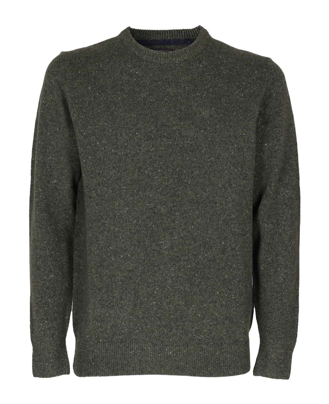 Barbour Essential Tisbury Sweater - Dk Seaweed