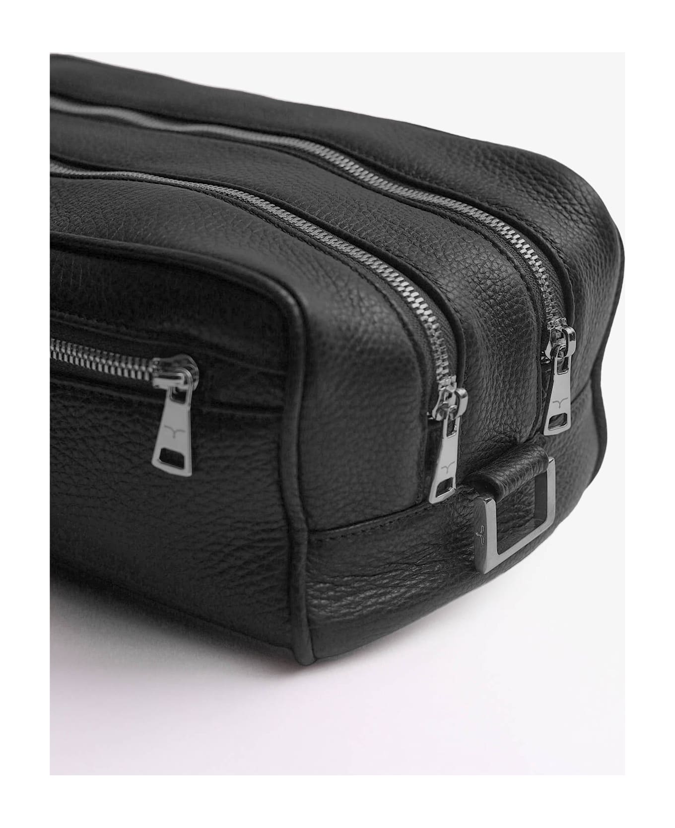 Larusmiani Wash Bag Tzar Luggage - Black