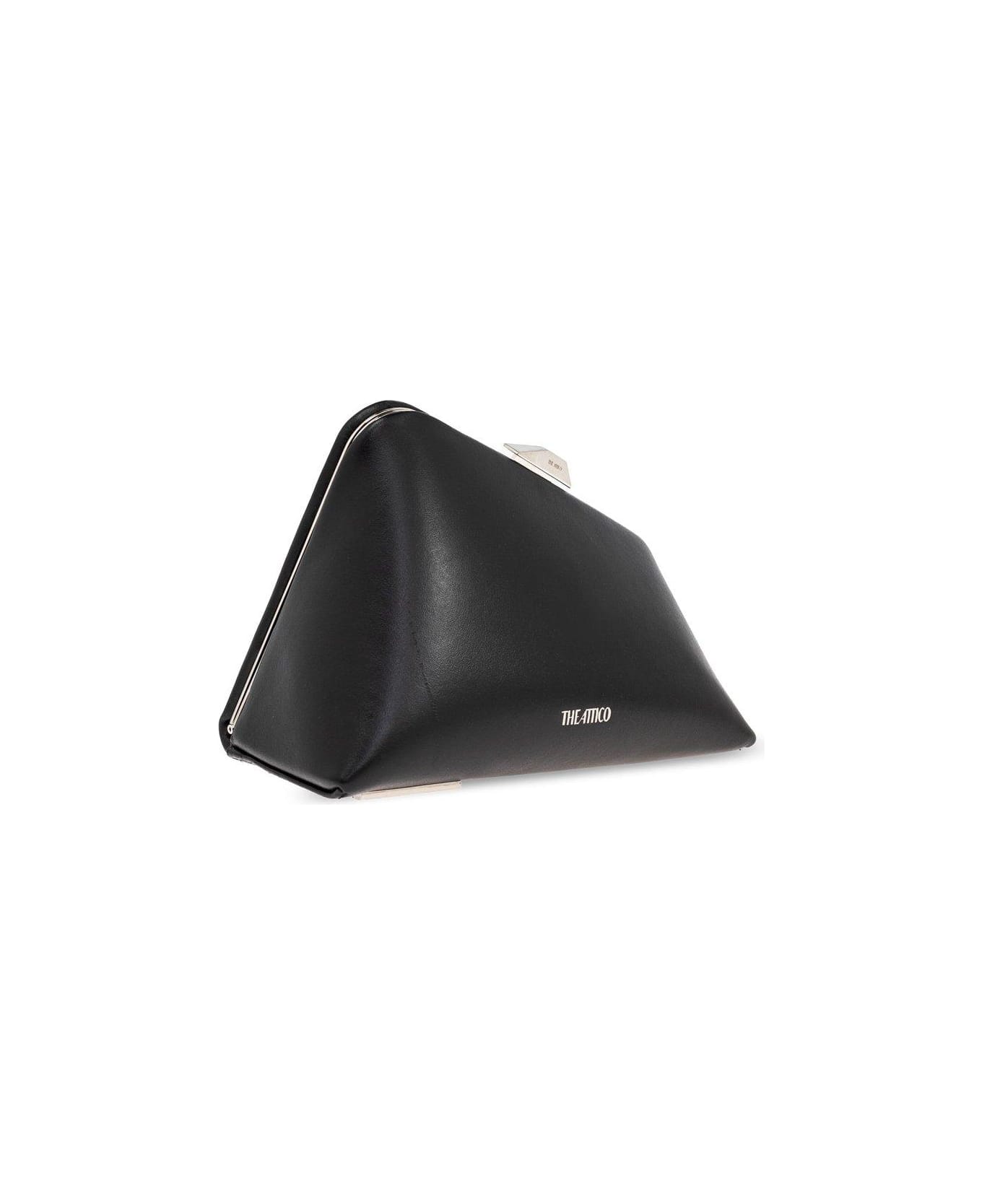 The Attico Midnight Clutch Bag - Black