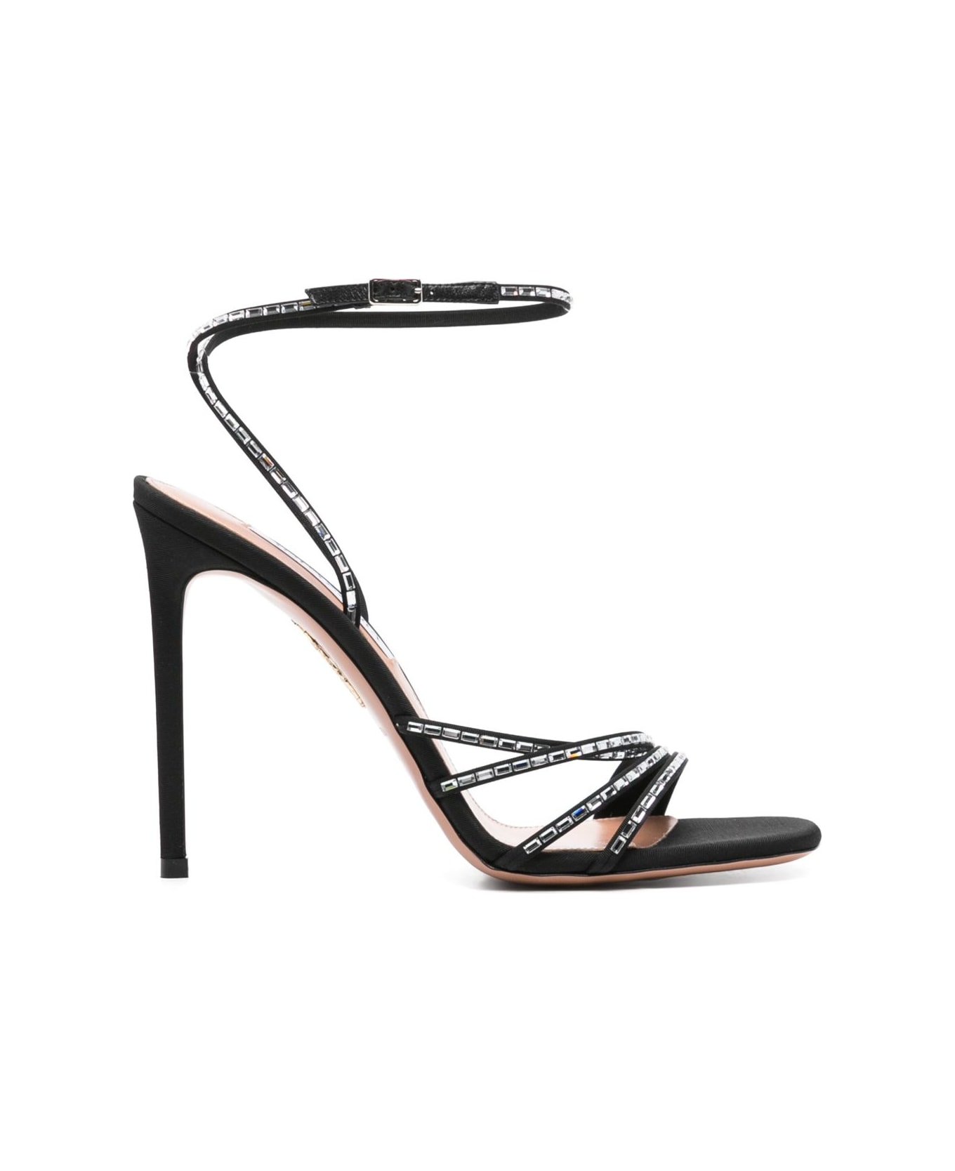 Aquazzura Mistica Sandal 105 - Black