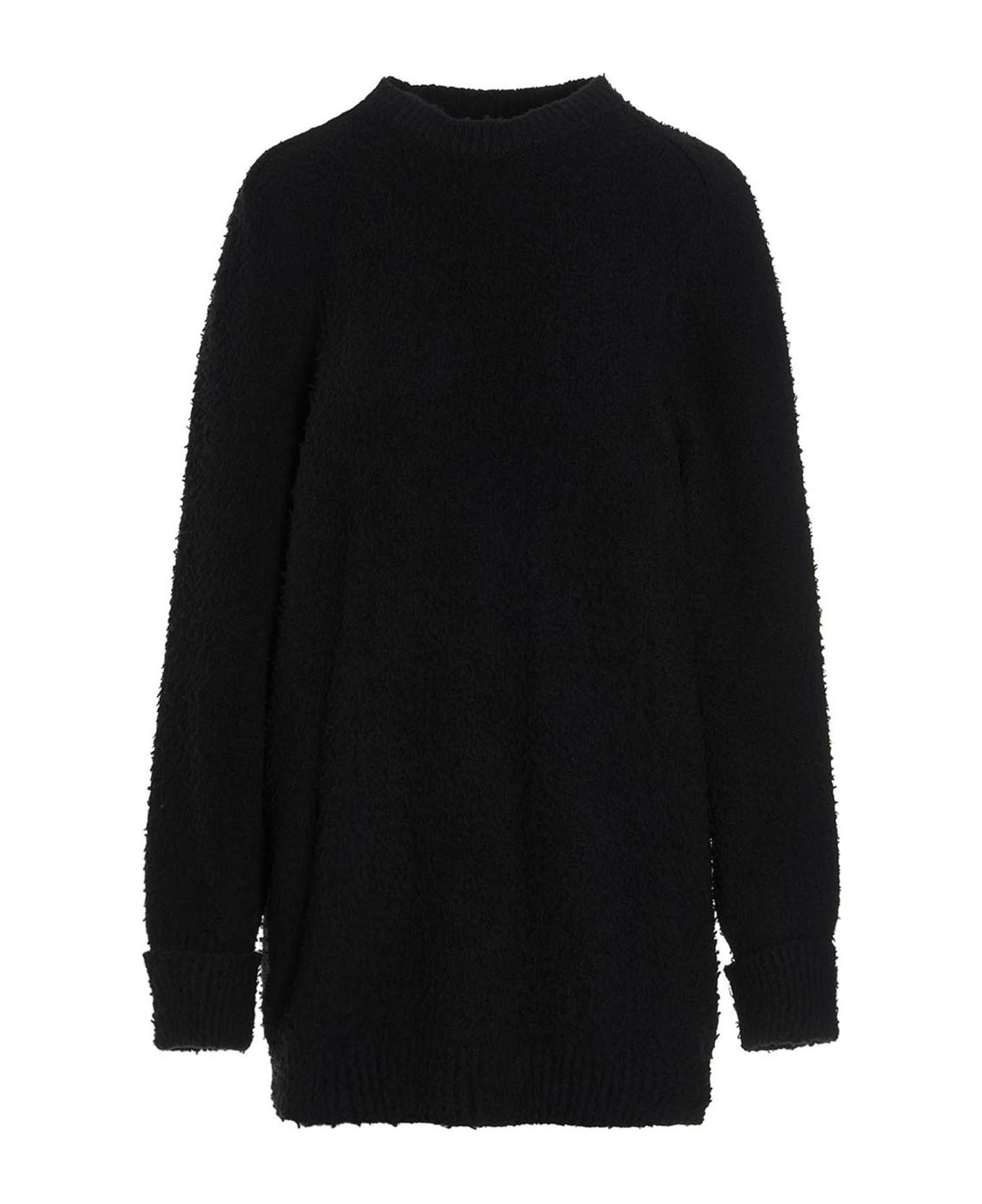 Maison Margiela Fur-effect Sweater - Black  