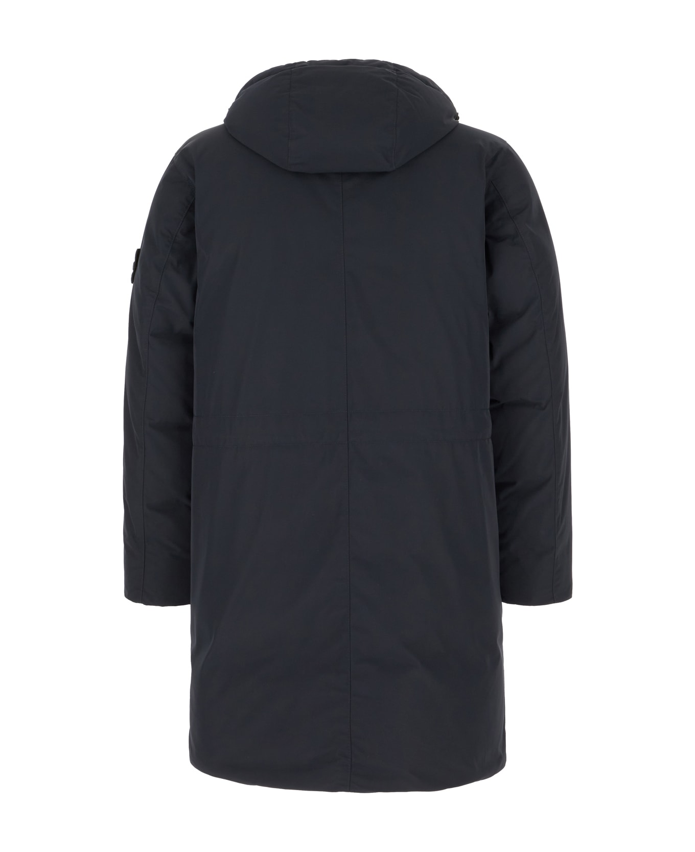 Stone Island Midnight Blue Polyester Down Jacket - NAVY BLUE