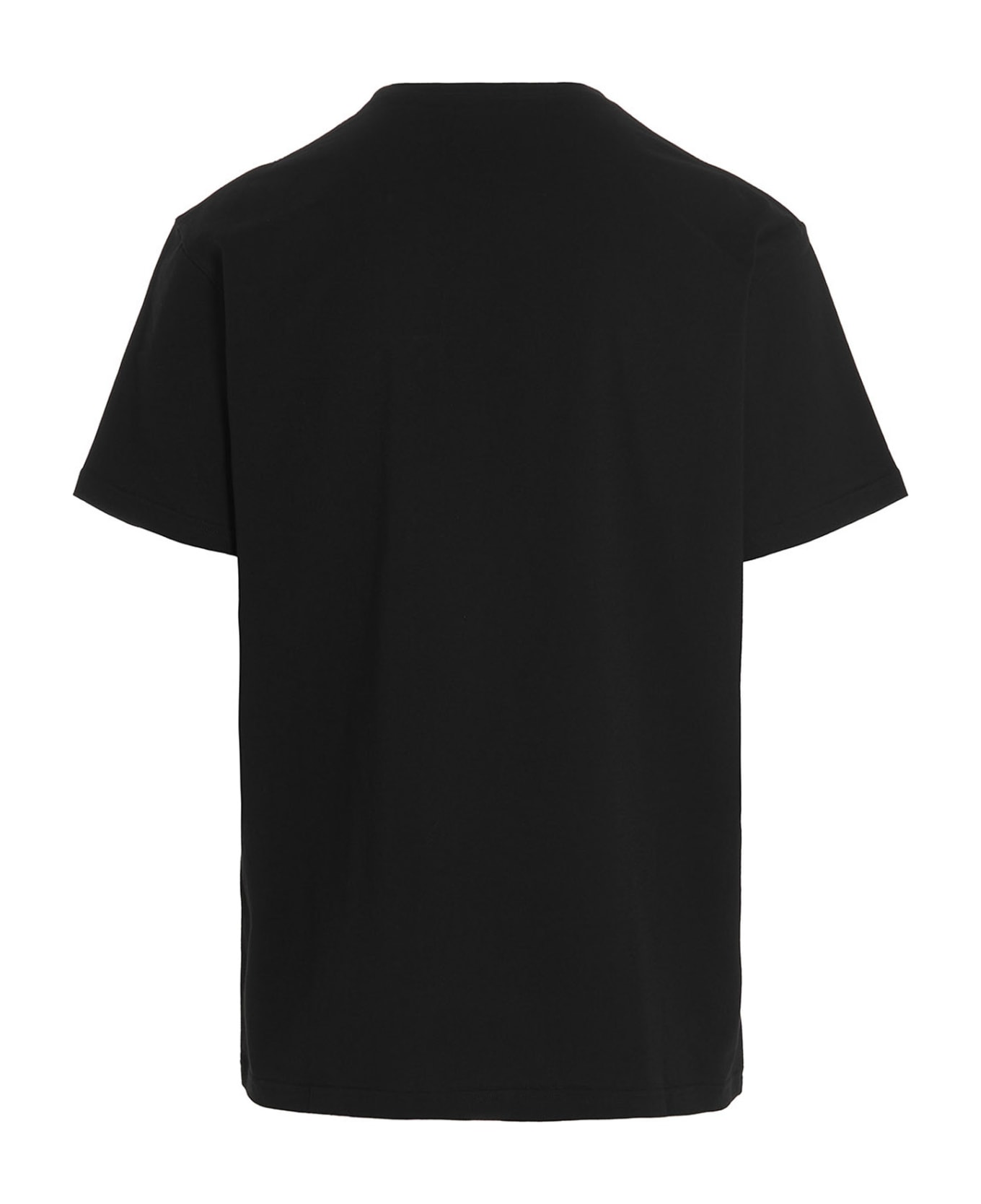 Alexander McQueen Logo Cotton T-shirt - black