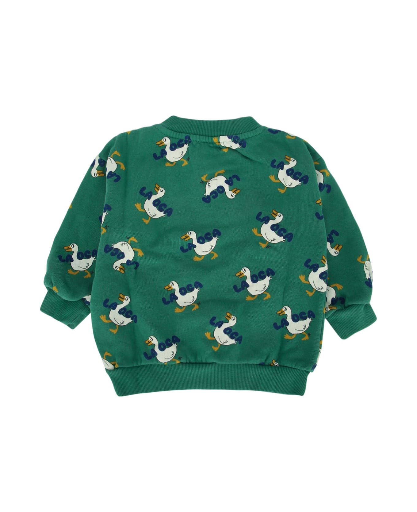 Bobo Choses La Oca All Over Sweatshirt - GREEN