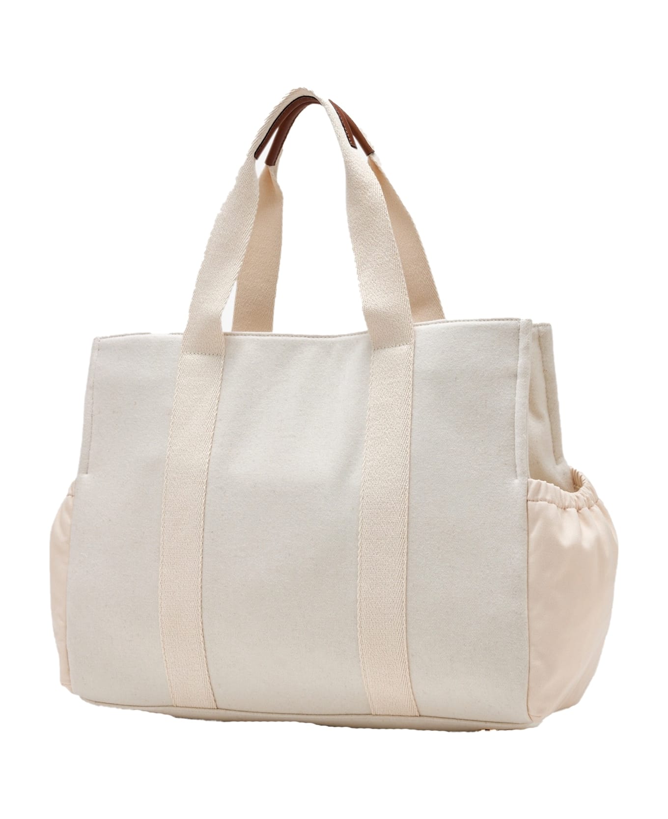 Chloé Ivory Changing Bag For Babykids With Logo - Ivory