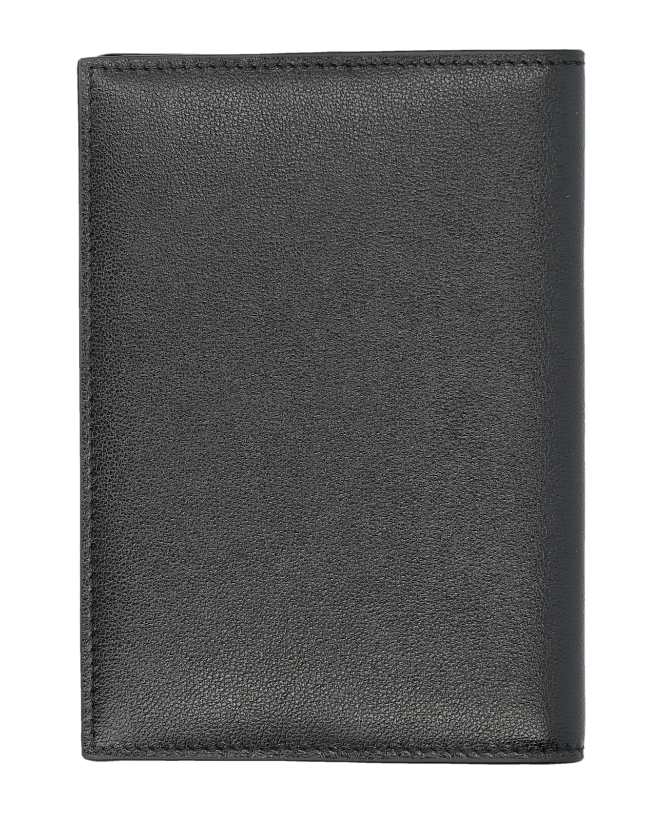 Dolce & Gabbana Logo Passport Holder - BLACK