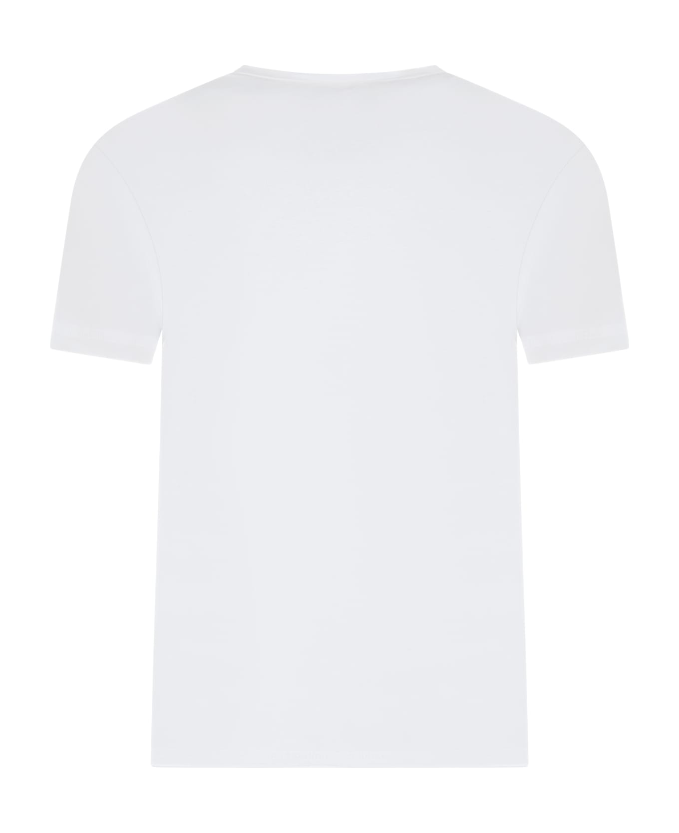 Zadig & Voltaire White T-shirt For Boy With Black Writing - White