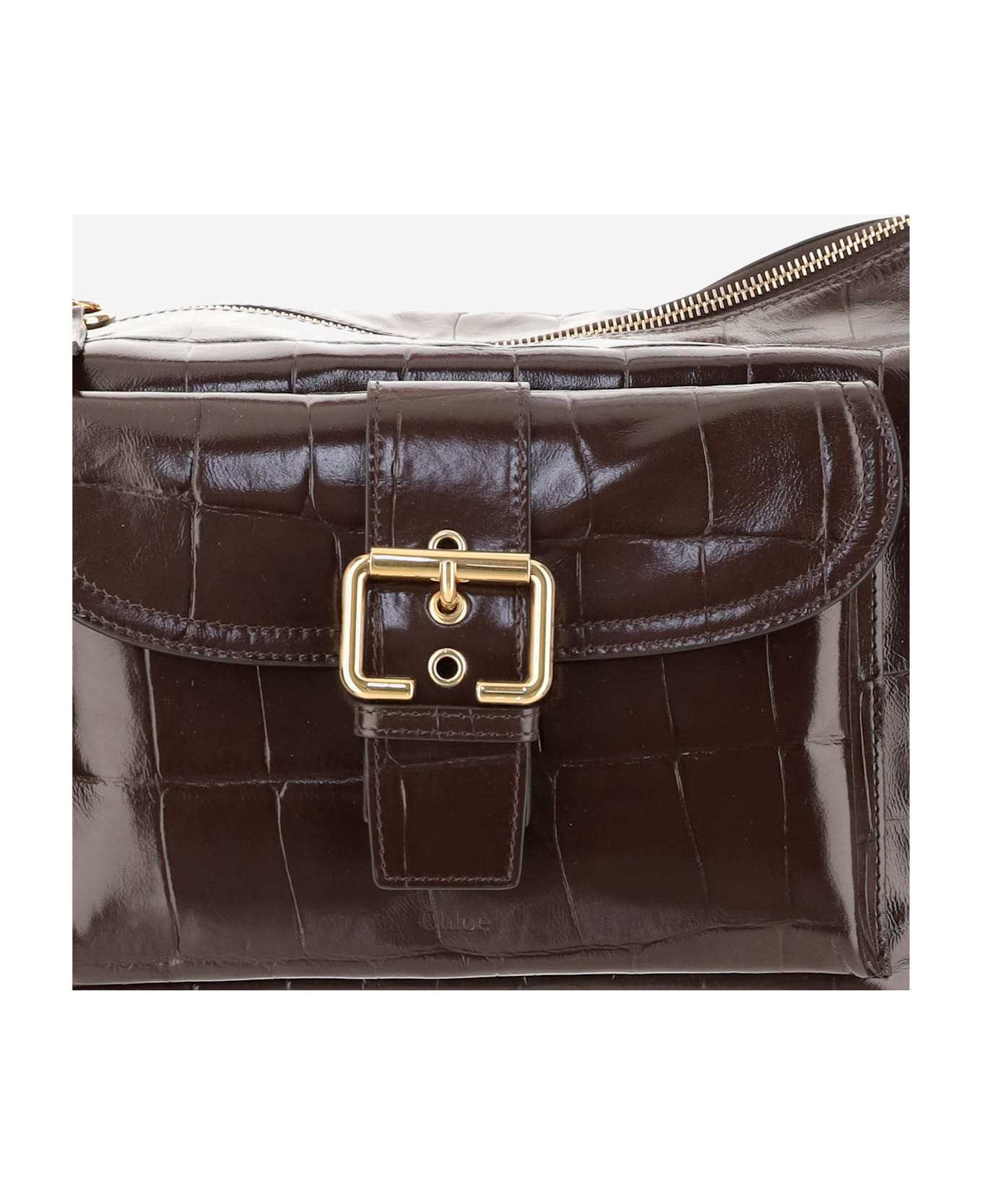 Chloé Calfskin Camera Bag - Kohl Brown