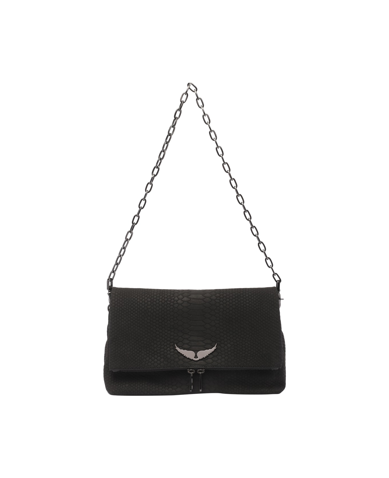 Zadig & Voltaire Rocky Soft Savage Bag - Black