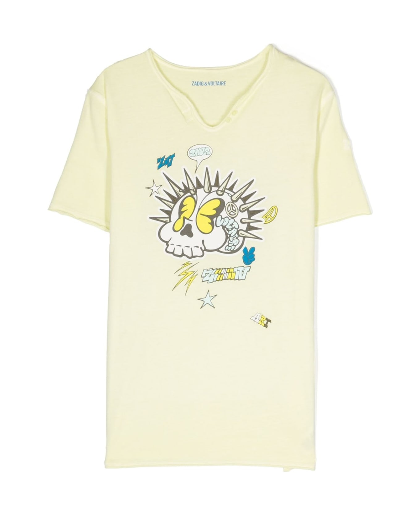 Zadig & Voltaire T-shirt Print - GIALLO