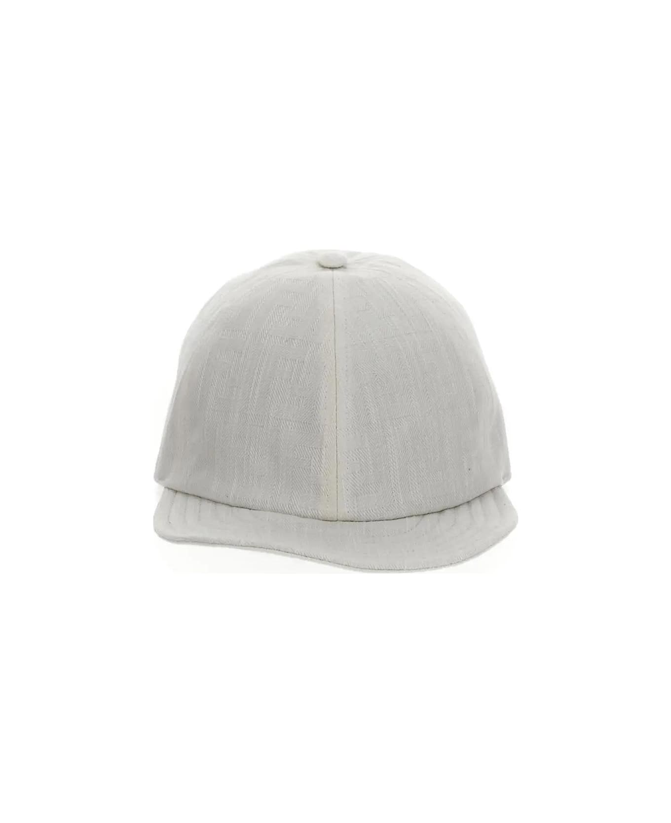 Fendi Baseball Cap - WHITE 帽子