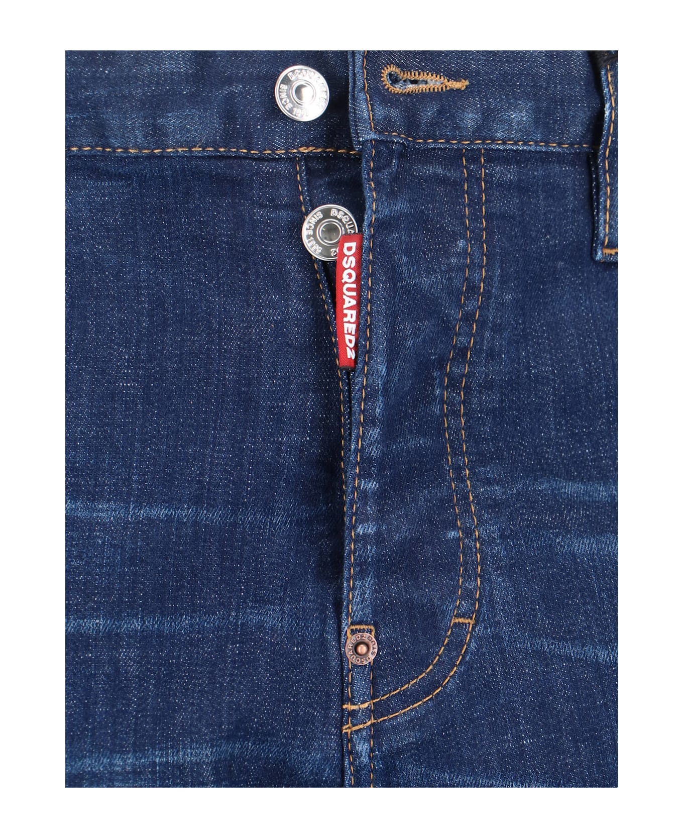 Dsquared2 Logo Jeans - Blue