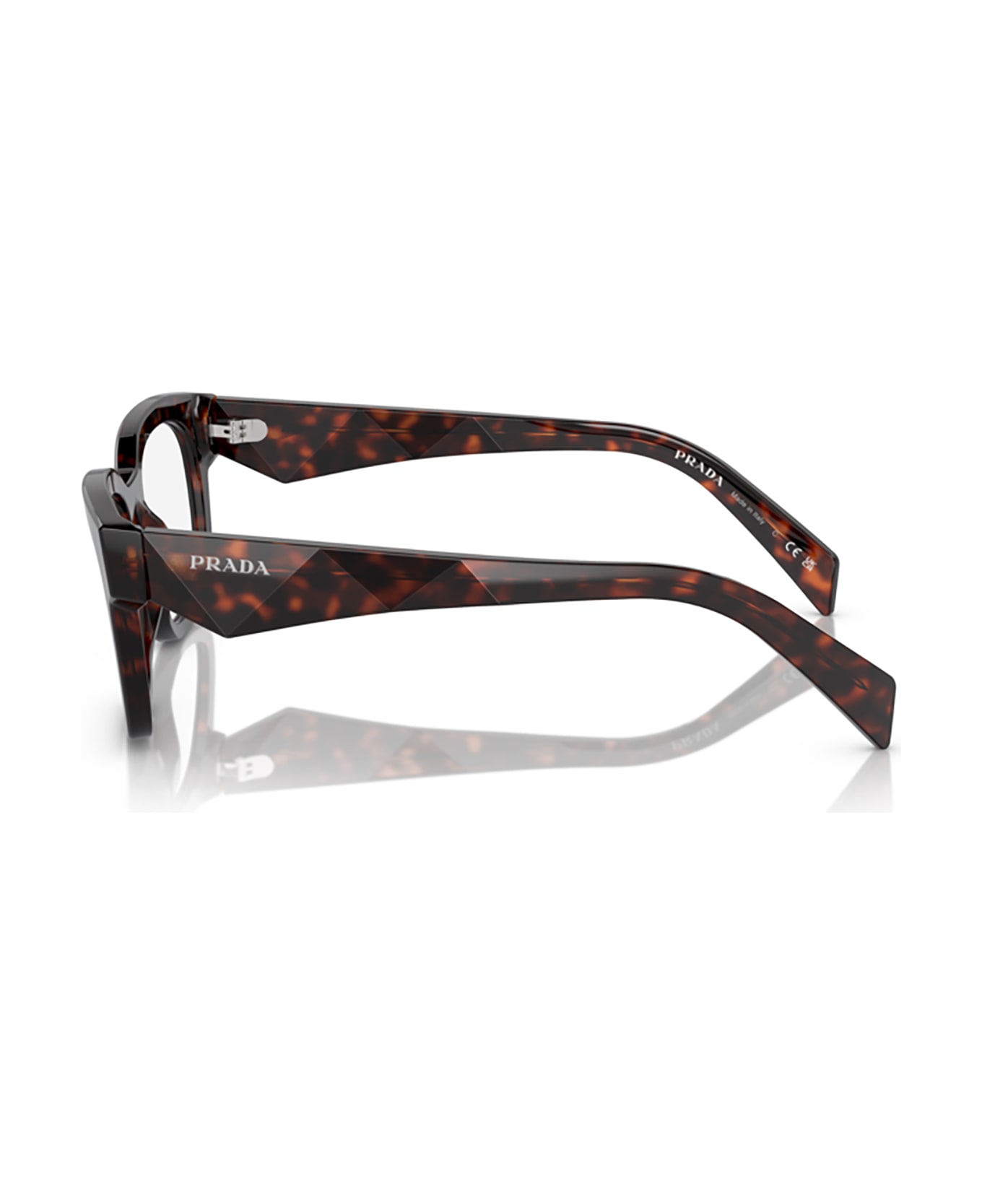 Prada Eyewear Pr A10v Havana Red Glasses - Havana Red アイウェア