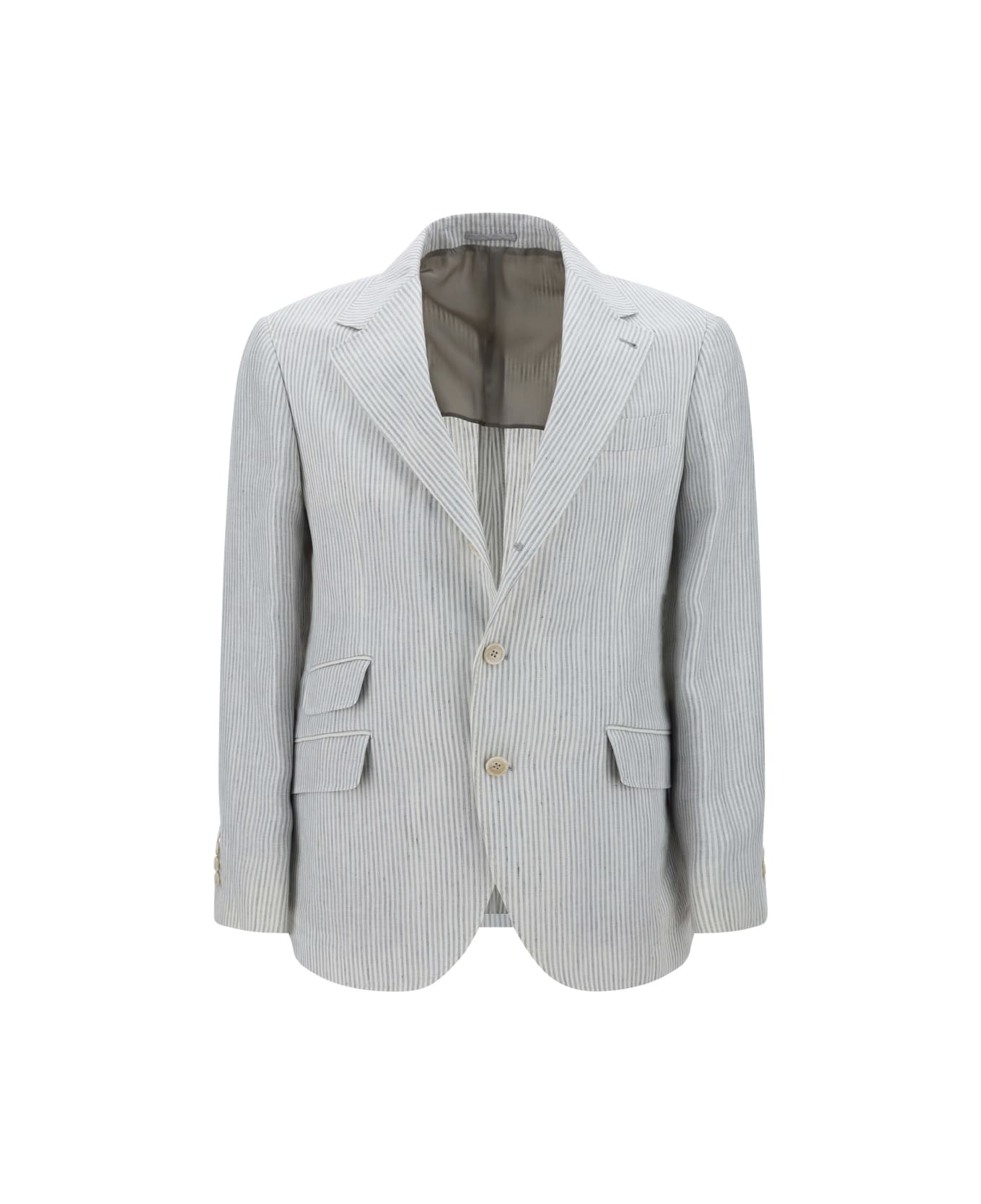 Brunello Cucinelli Blazer Jacket - White