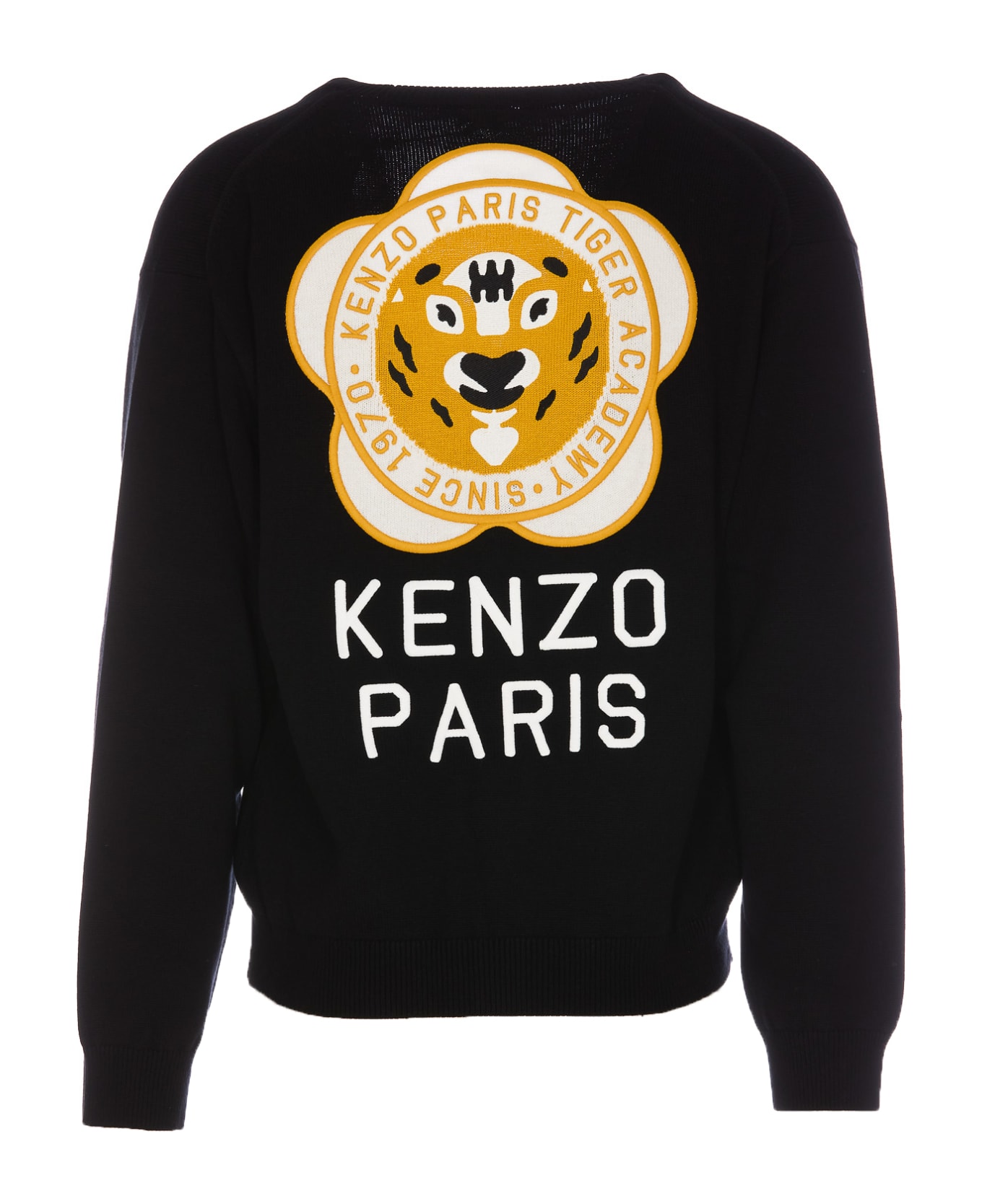 Kenzo Tiger Academy Cardigan - BLACK