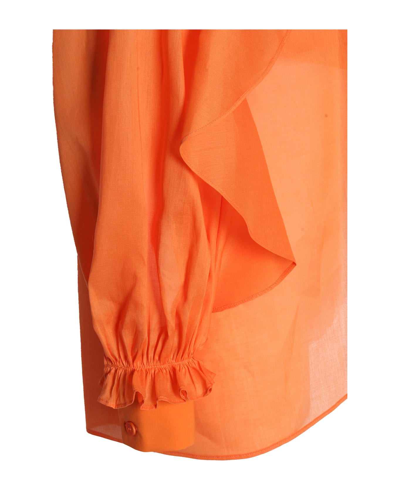 Alberta Ferretti Orange Shirt - ORANGE