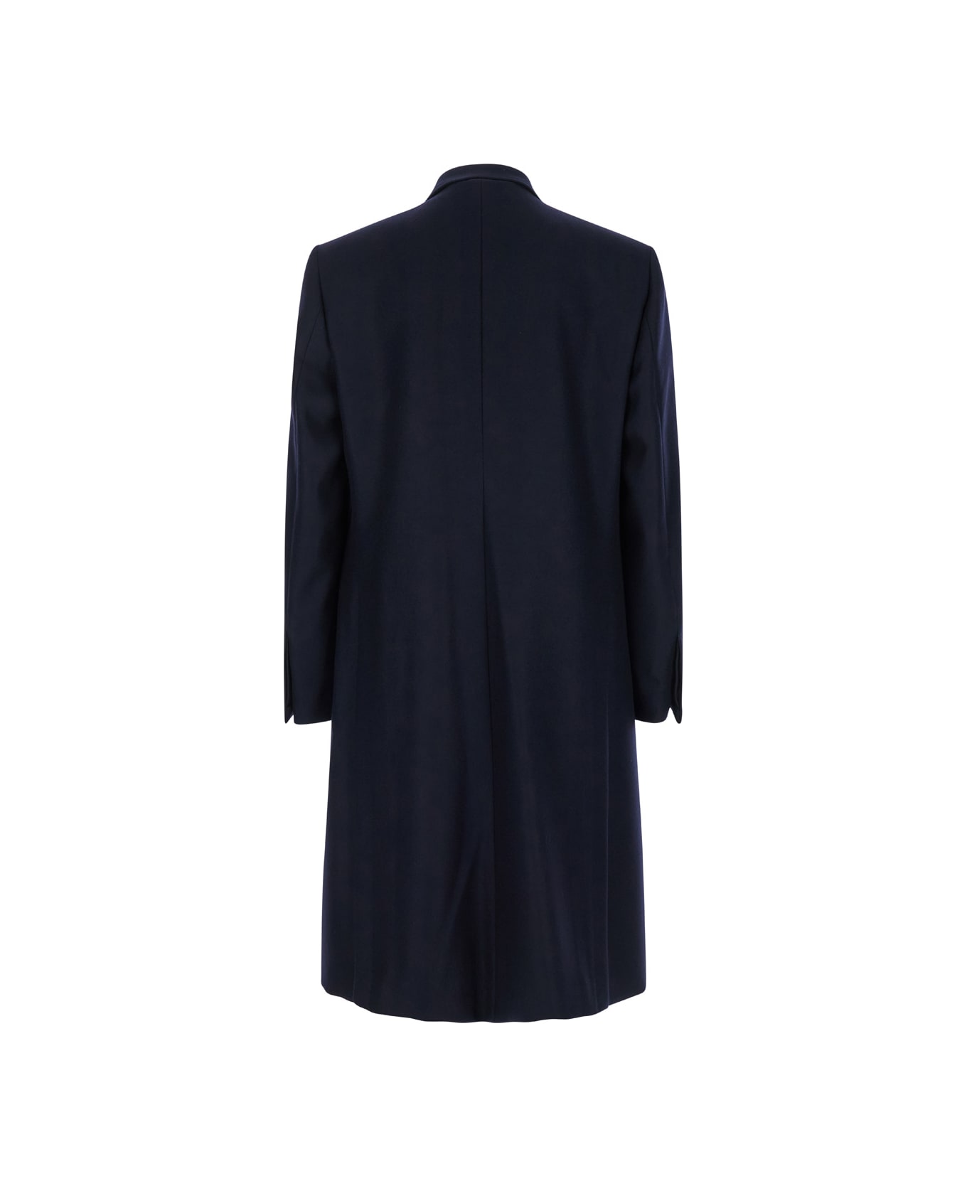 Givenchy Fitted Long Coat - Blu