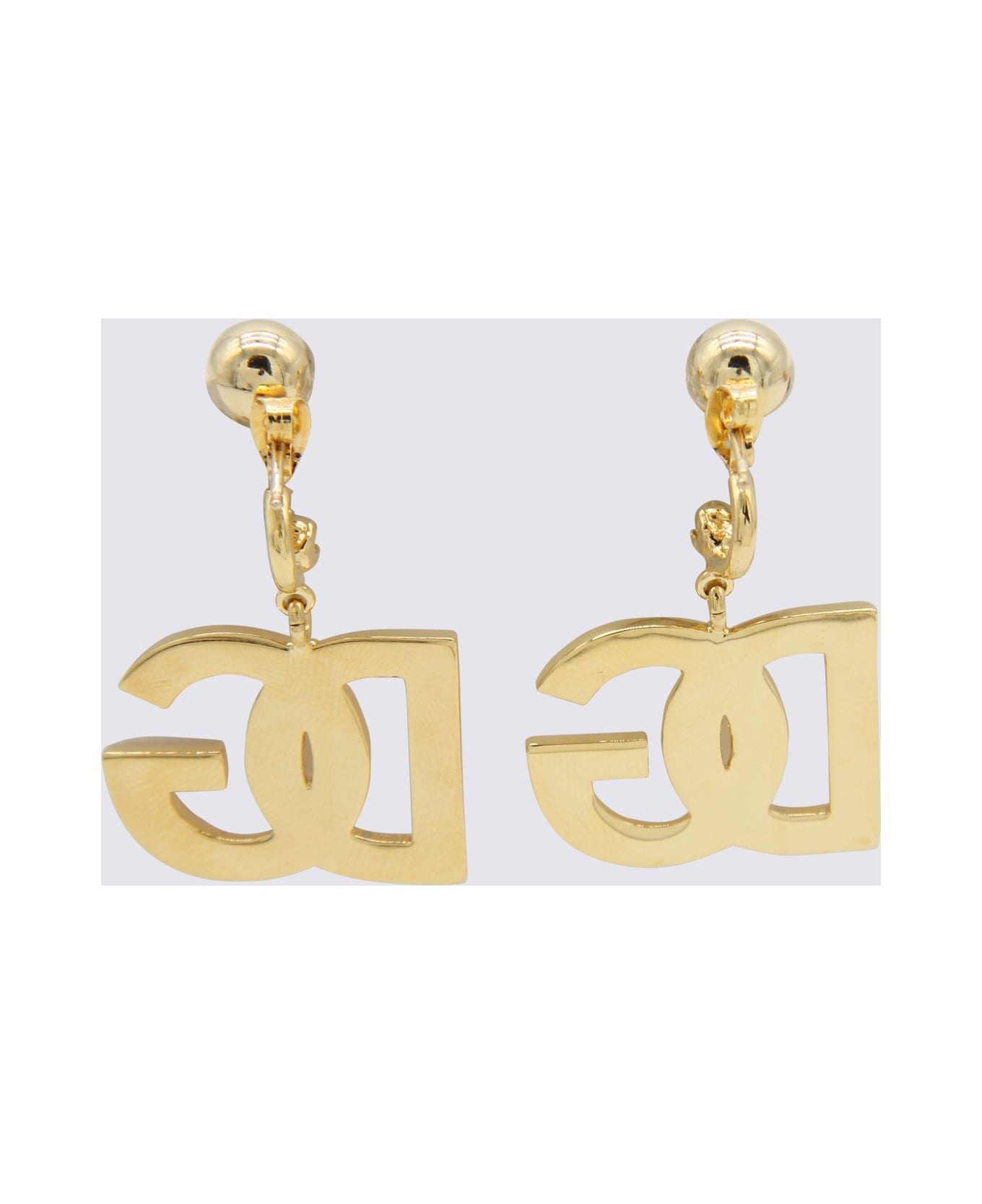 Dolce & Gabbana Gold-tone Brass Earrings - Golden