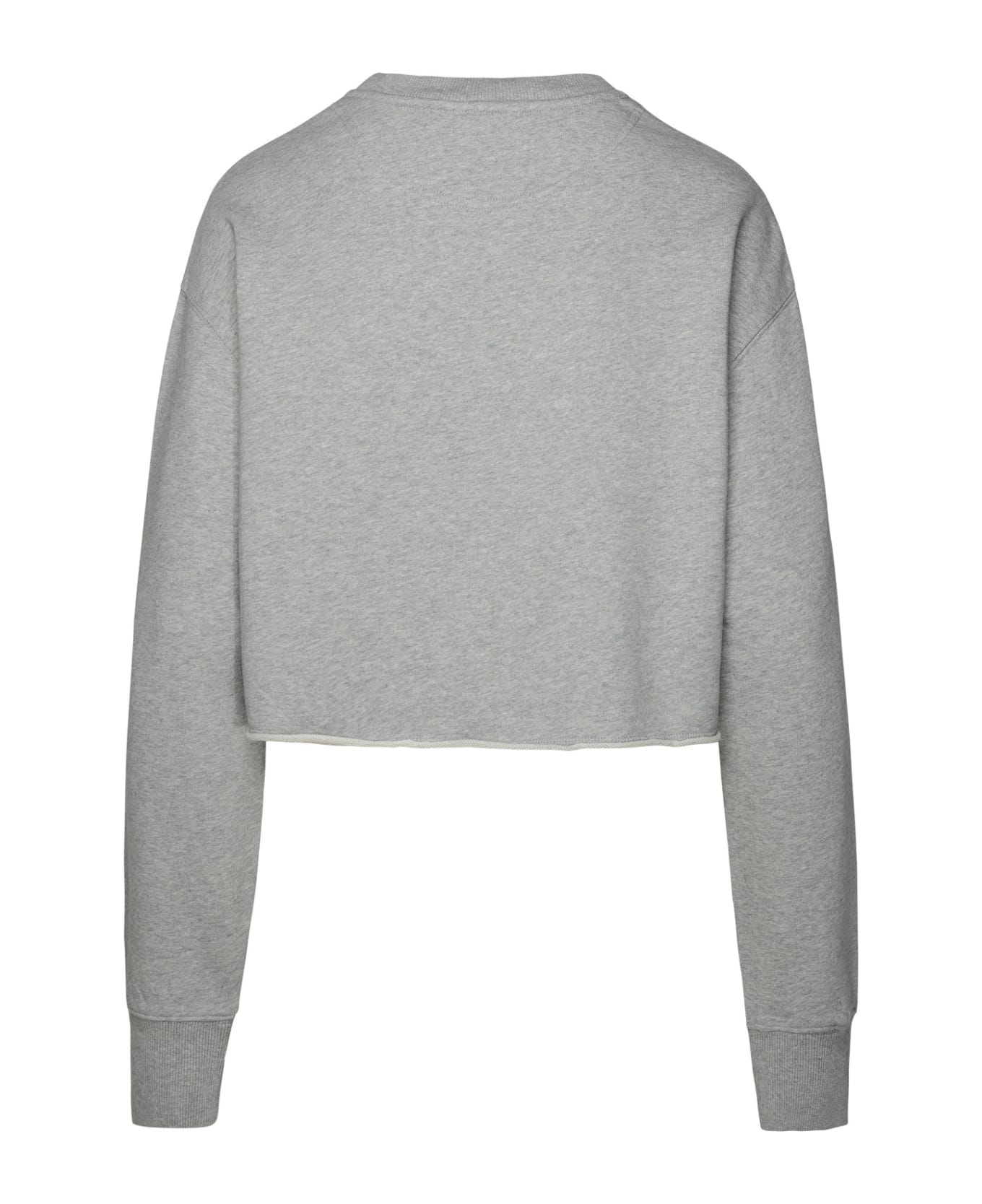 Stella McCartney 
s-wave
 Grey Organic Cotton Sweatshirt - Light Grey Melange