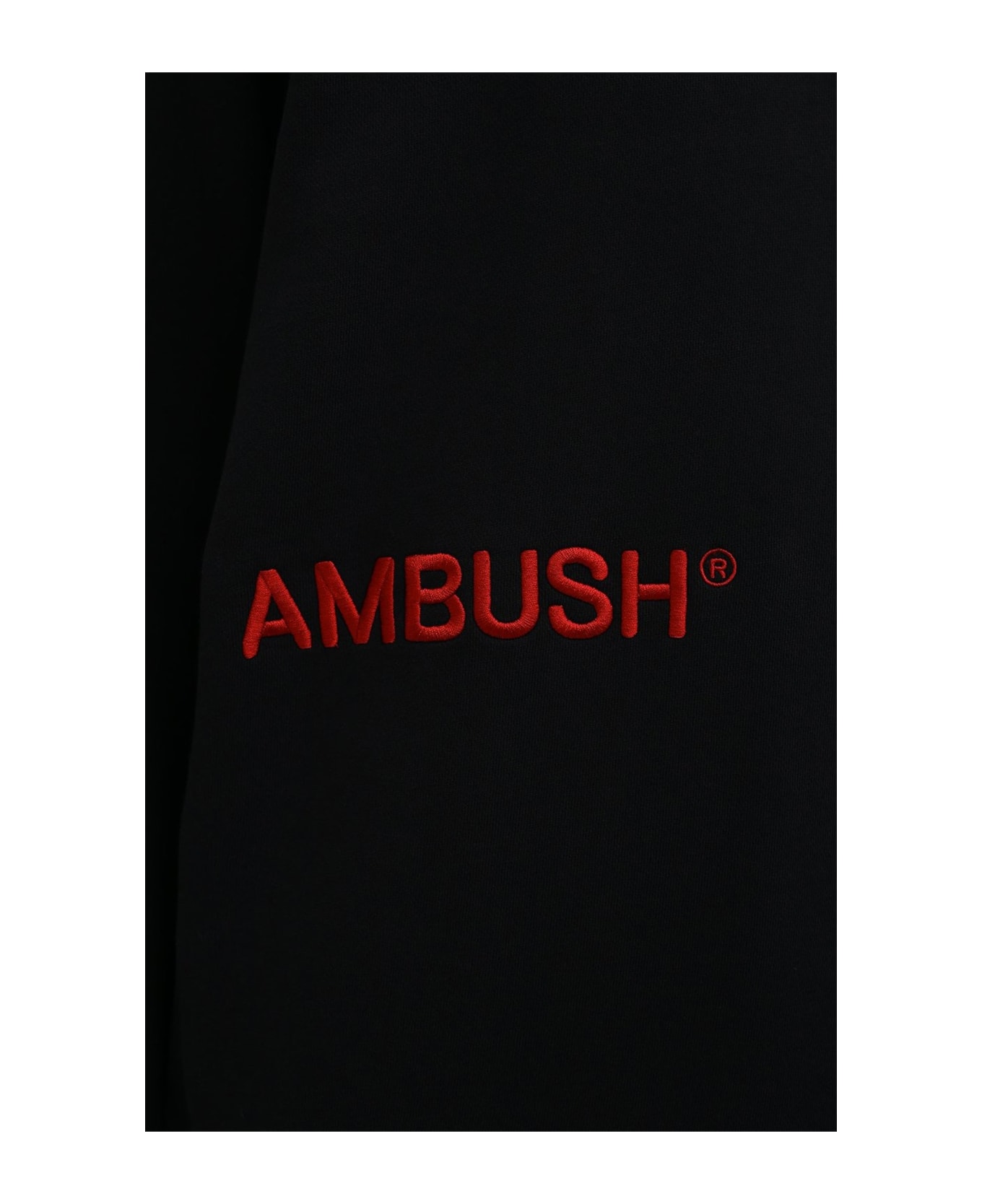 AMBUSH Logo Sweartshirt - Black フリース