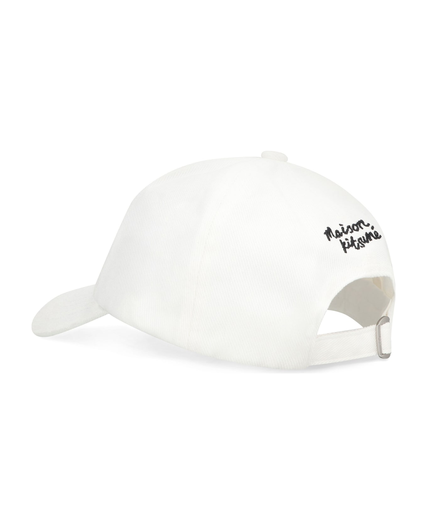 Maison Kitsuné Baseball Cap - White 帽子