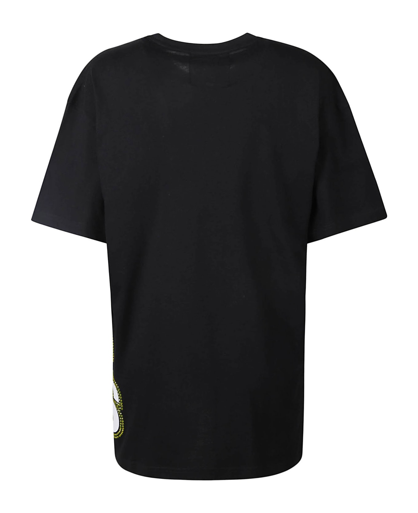 Adidas Logo Large T-shirt - Black/Yellow