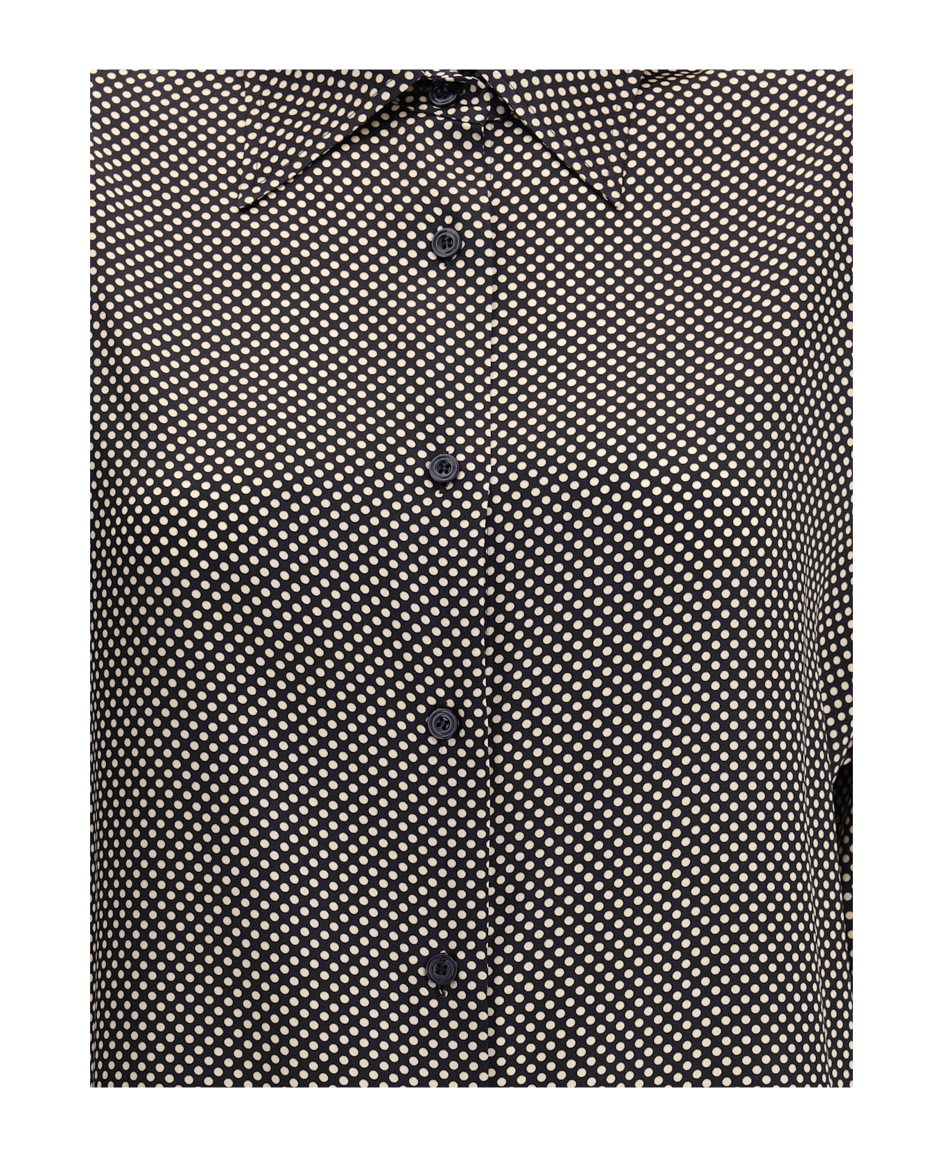 Tom Ford Silk Polka Dot Shirt