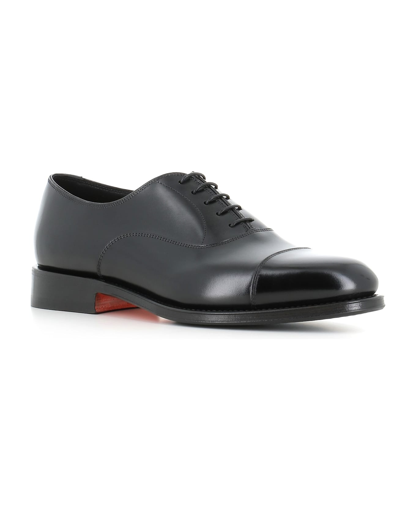 Santoni Oxford New Linger - Black