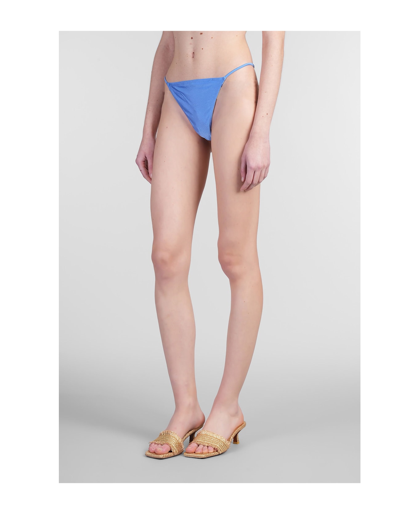 Cult Gaia Anoki Beachwear In Blue Polyamide - blue