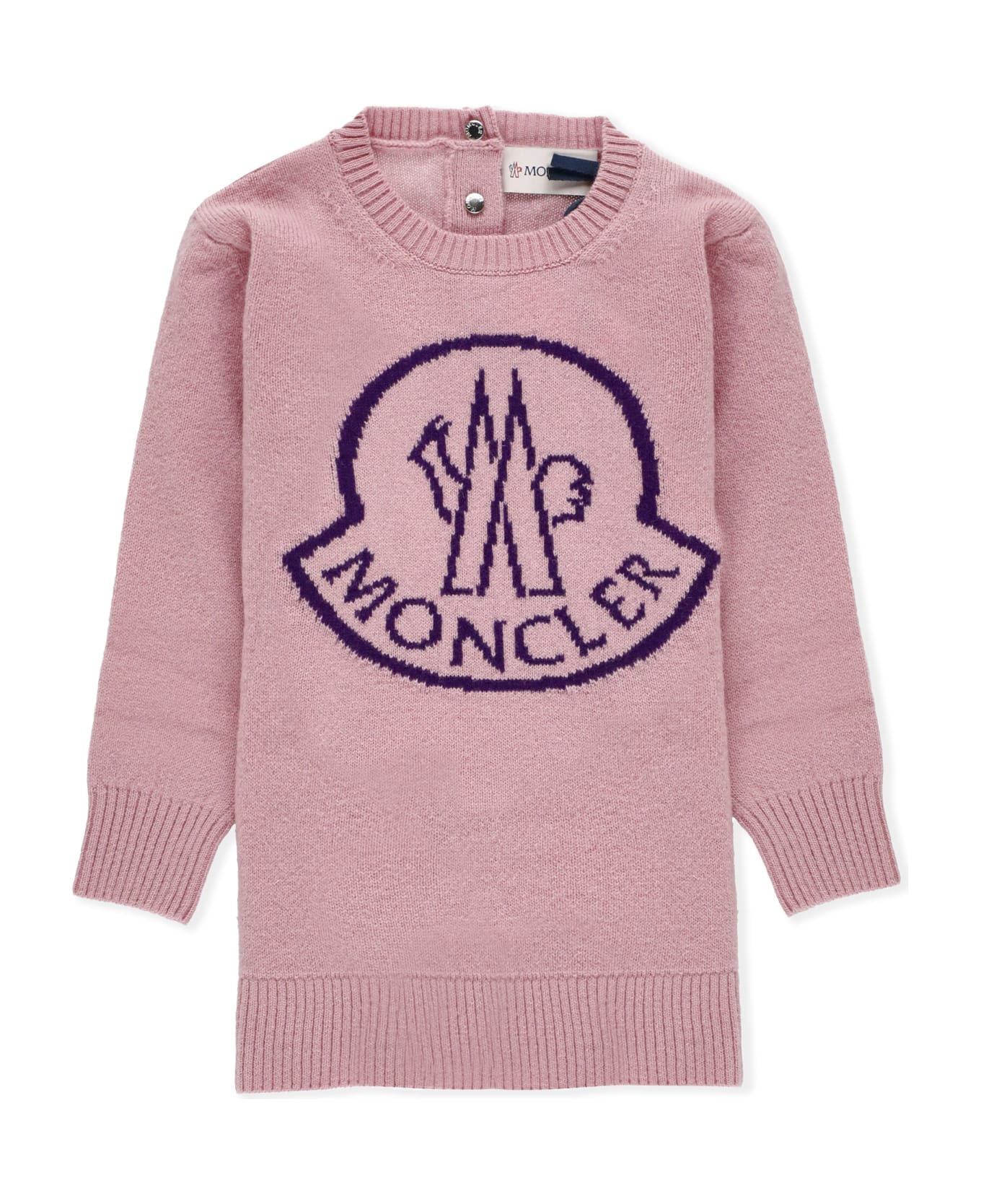 Moncler Wool Dress - Pink