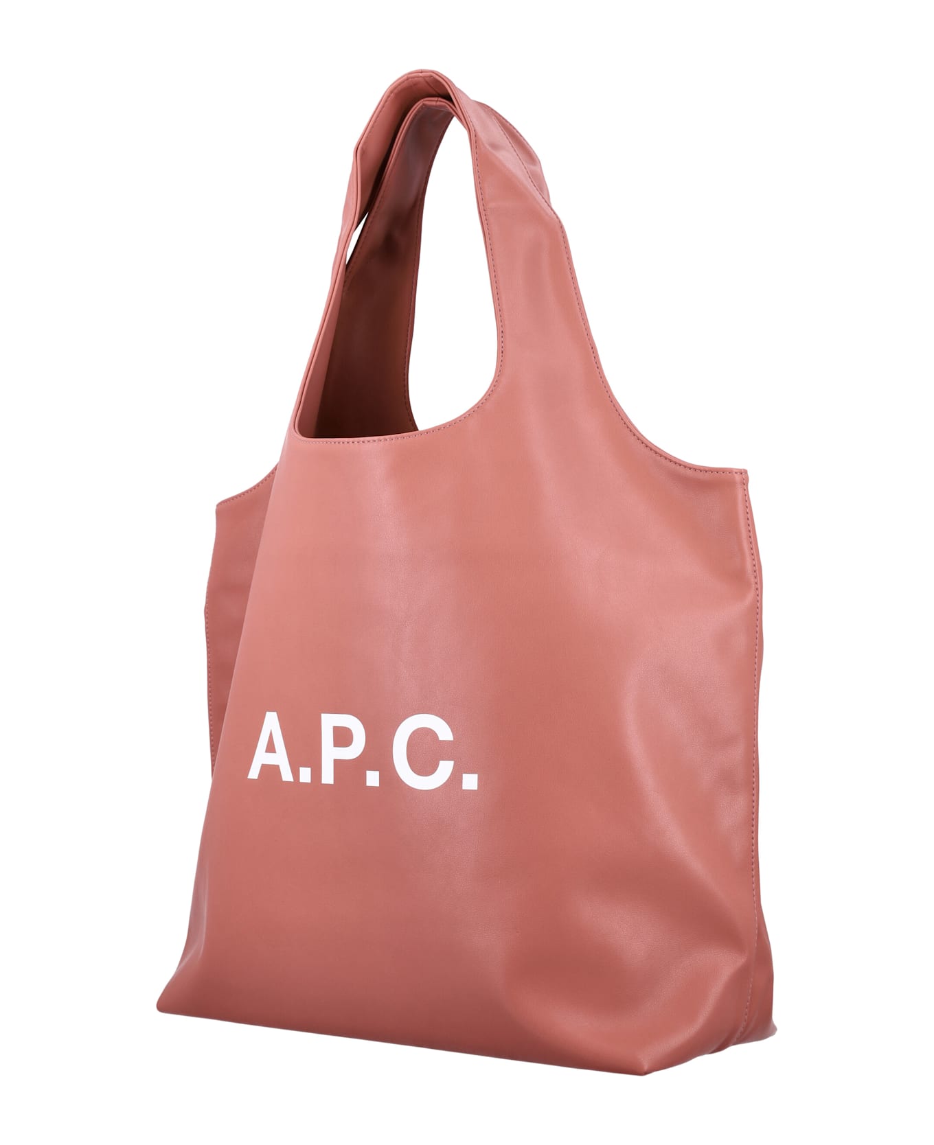 A.P.C. Ninon Tote Bag - DARK PINK