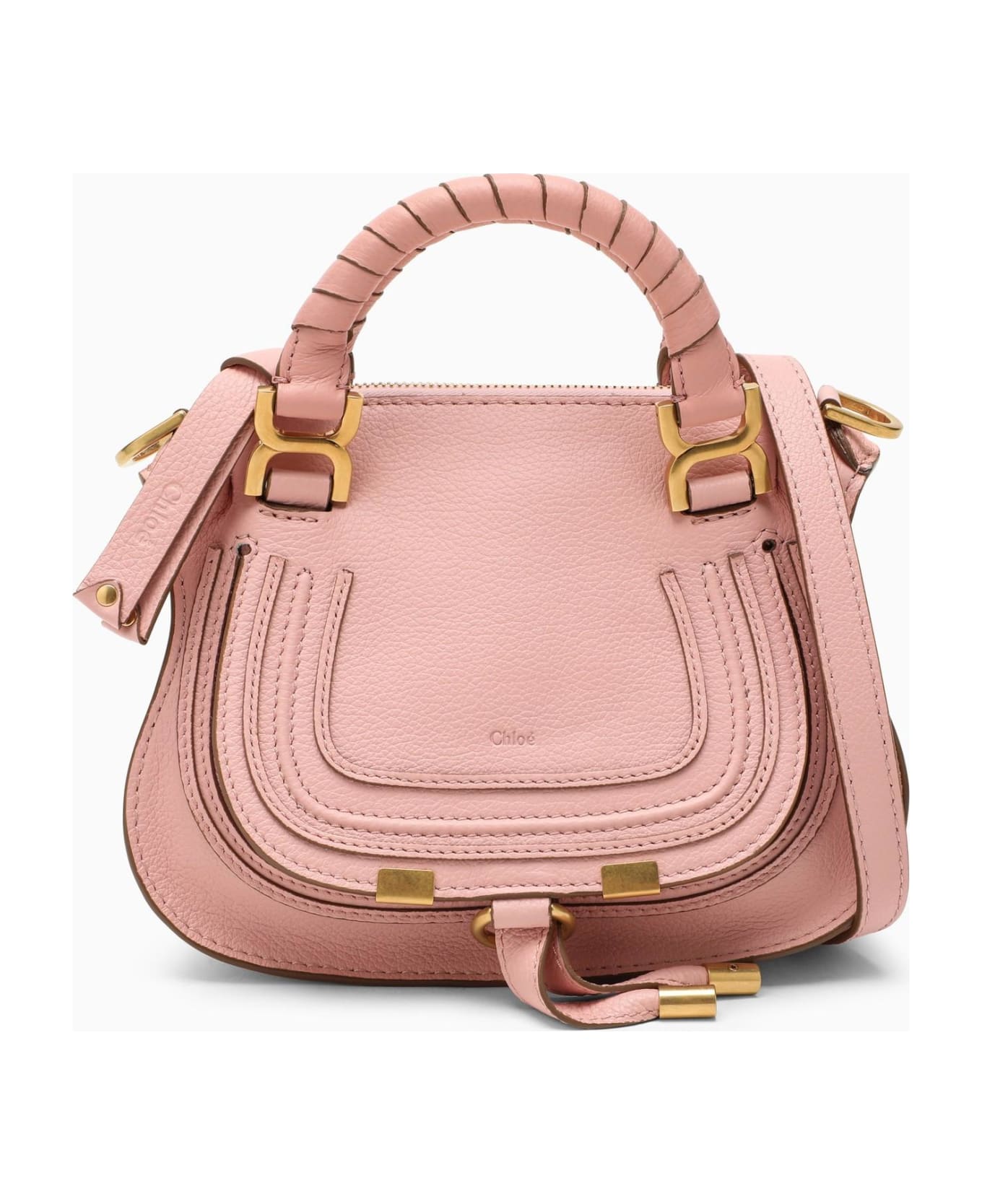 Chloé Marcie Handbag - rose-pink