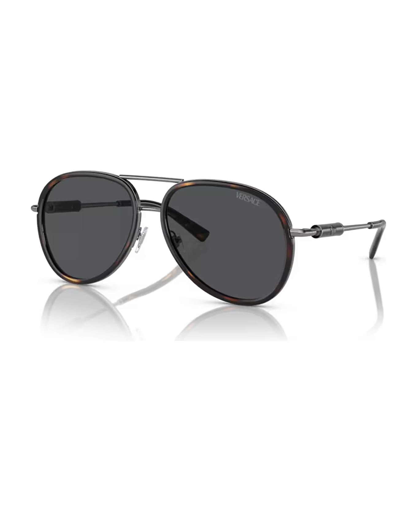 Versace Eyewear Ve2260 Havana Sunglasses - Havana サングラス