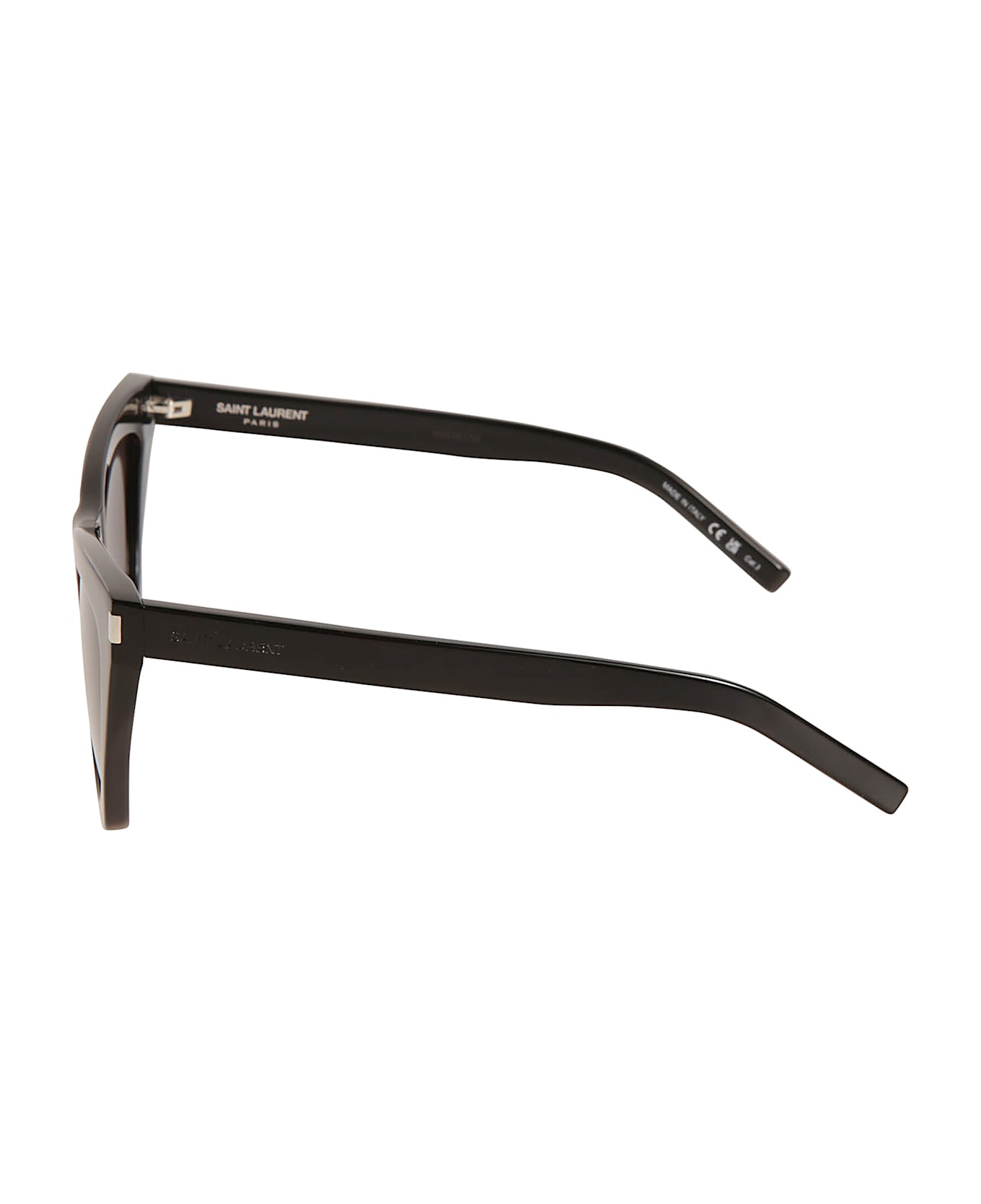 Saint Laurent Eyewear Sl 214 Kate Sunglasses - Black/Grey