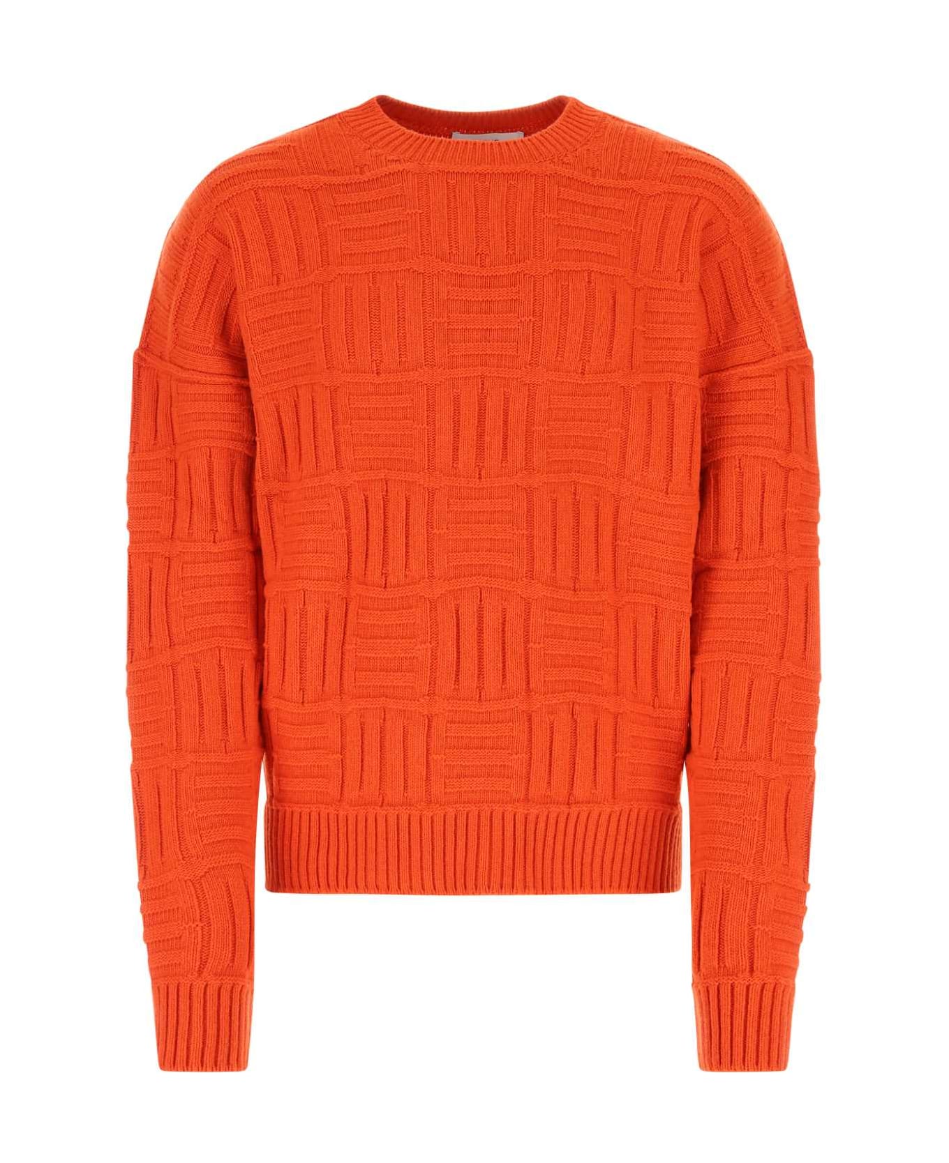 AMBUSH Orange Nylon Blend Oversize Sweater - 2626