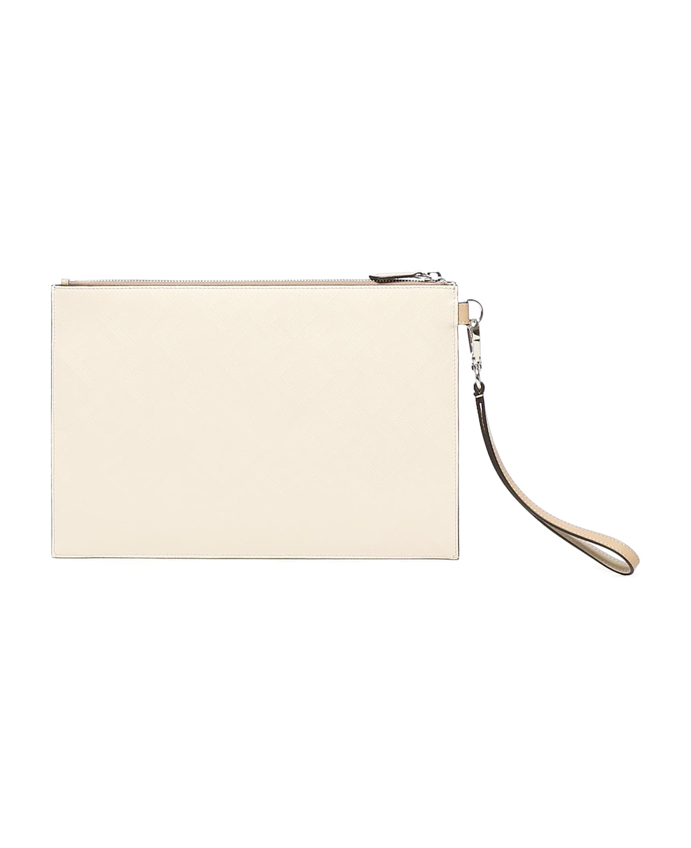 Fendi Shadow Flat Pouch - MILK