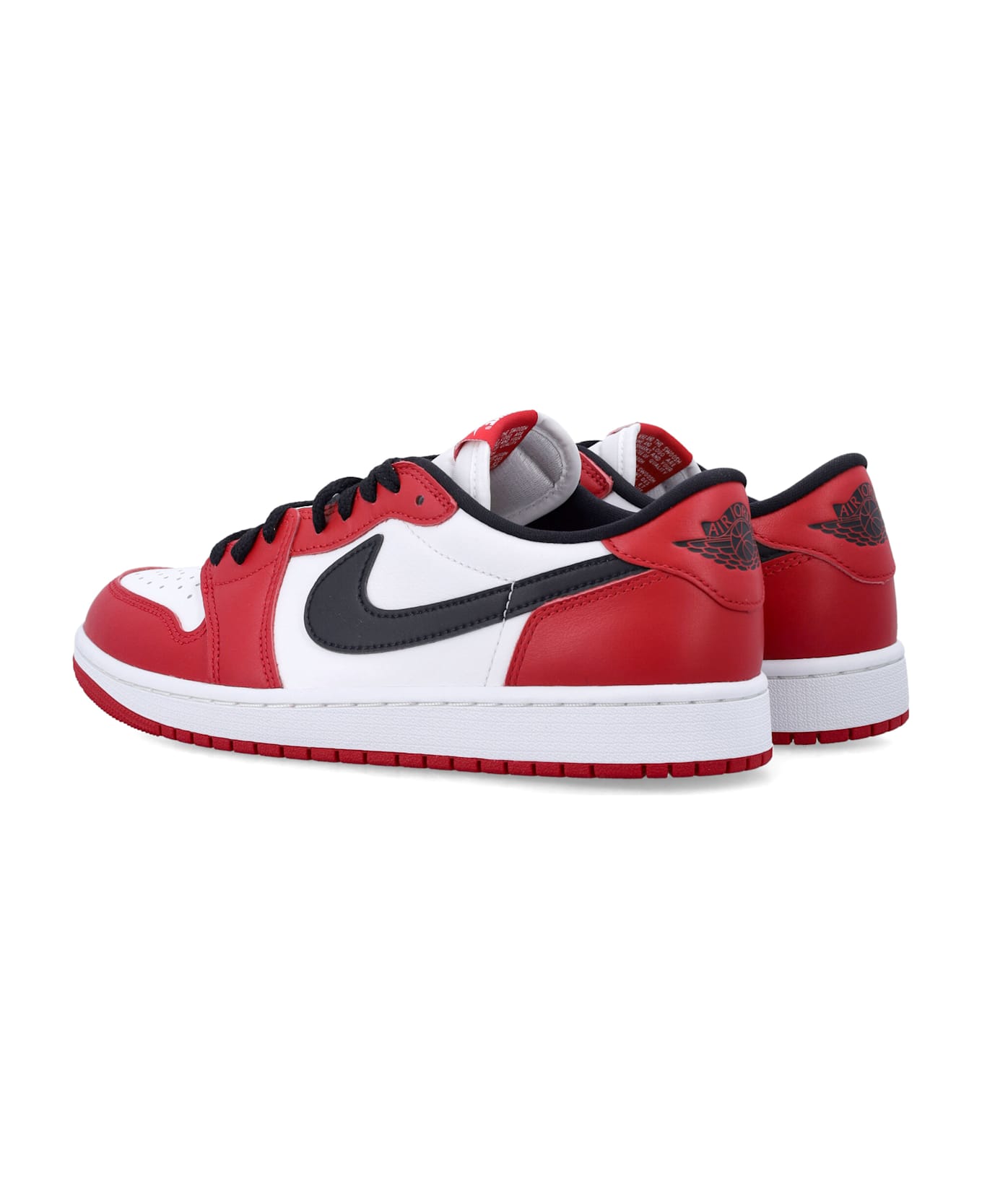 Nike Air Jordan 1 Low Og Chicago Leather Sneakers - VARSITY RED