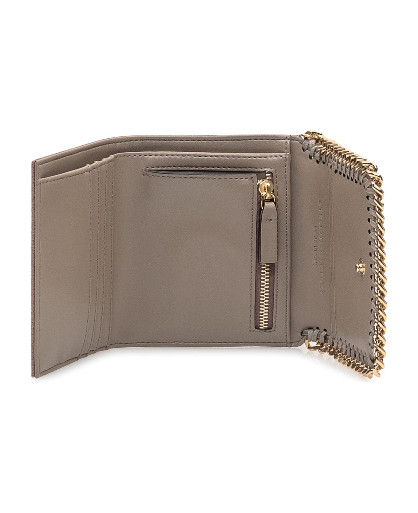 Stella McCartney Portafoglio Falabella Piccolo - Moss