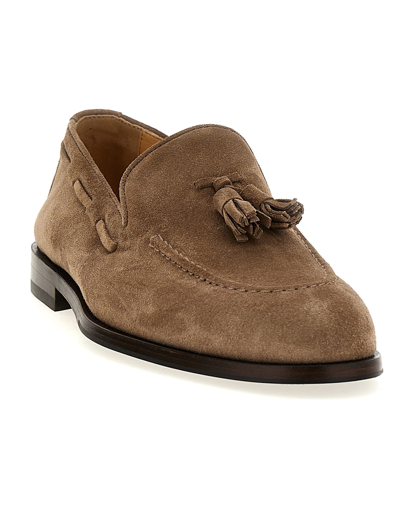 Brunello Cucinelli Tassel Loafers - Beige