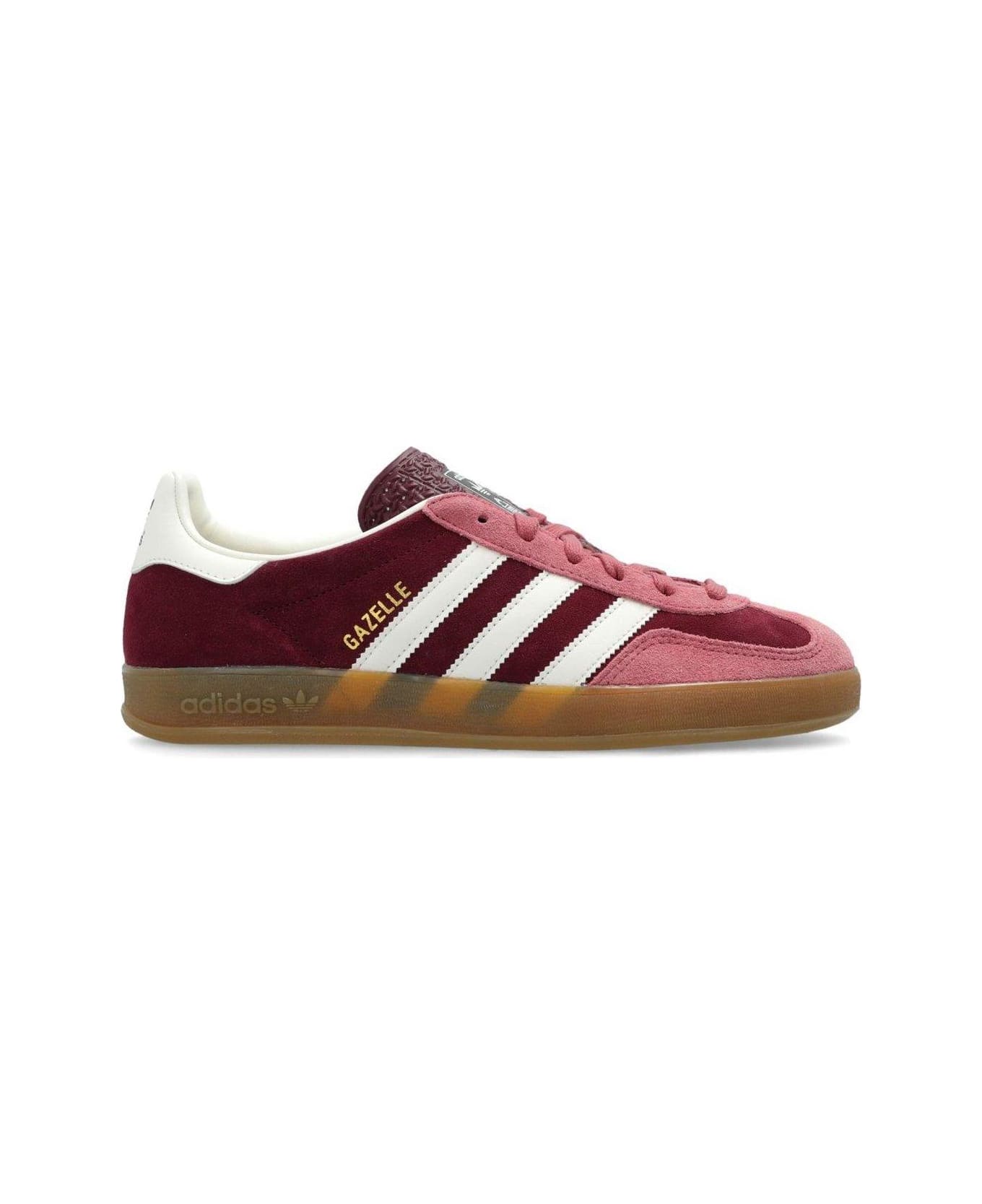 Adidas Originals Gazelle Indoor Low-top Sneakers - Maroon/ftwwht/precri