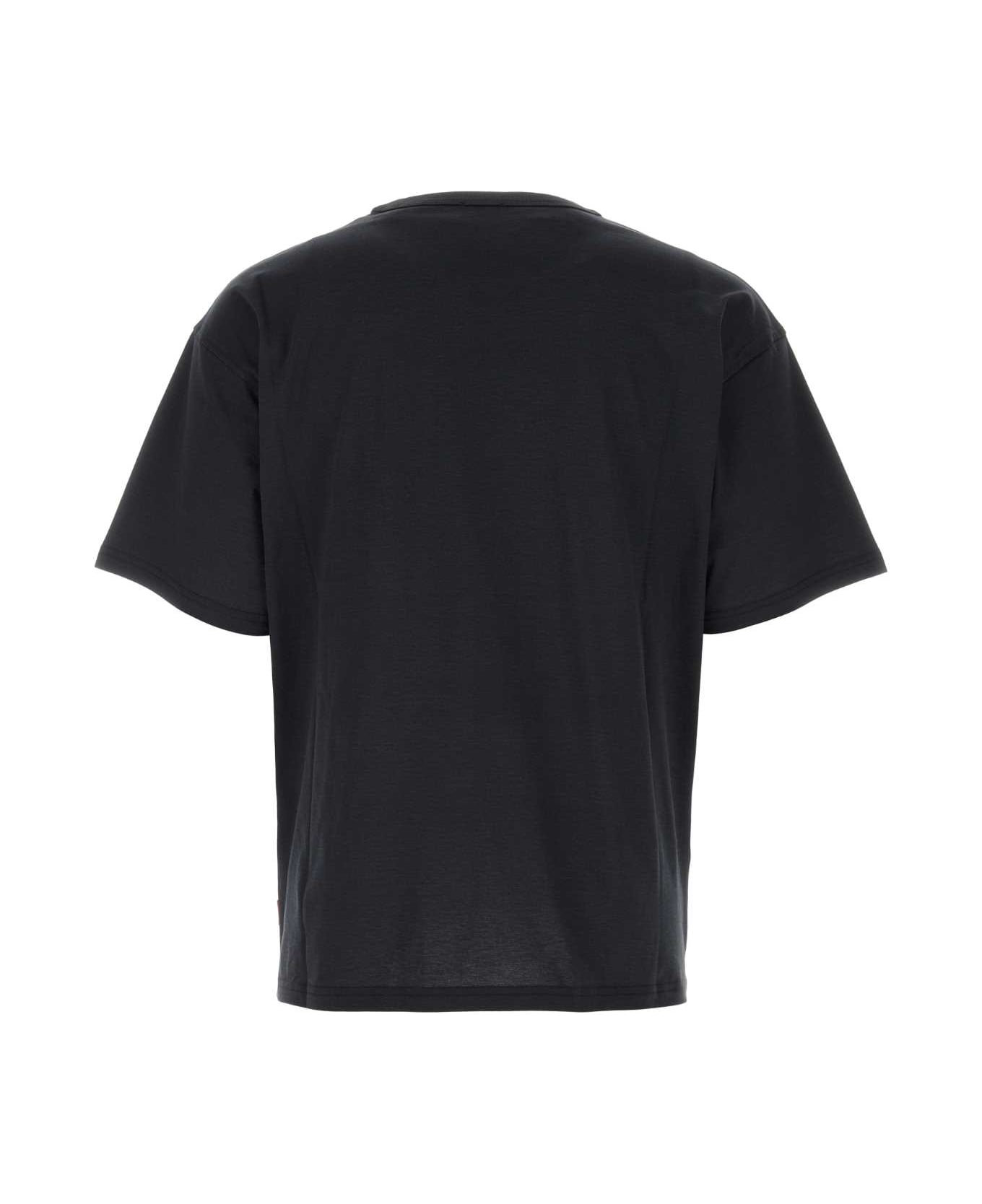 Diesel Black Cotton T-shirt - 9XXA