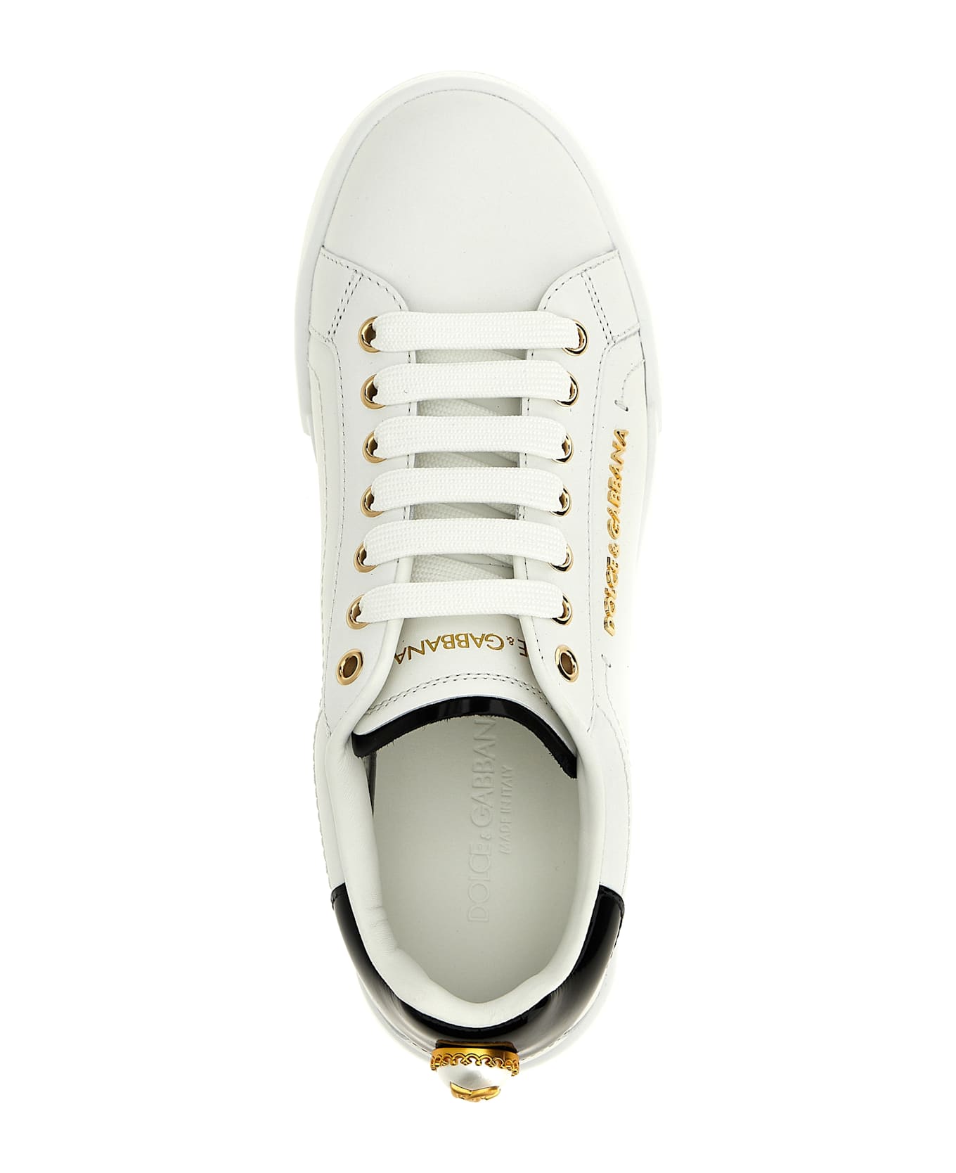Dolce 
Gabbana Portofino Sneakers - White/Black