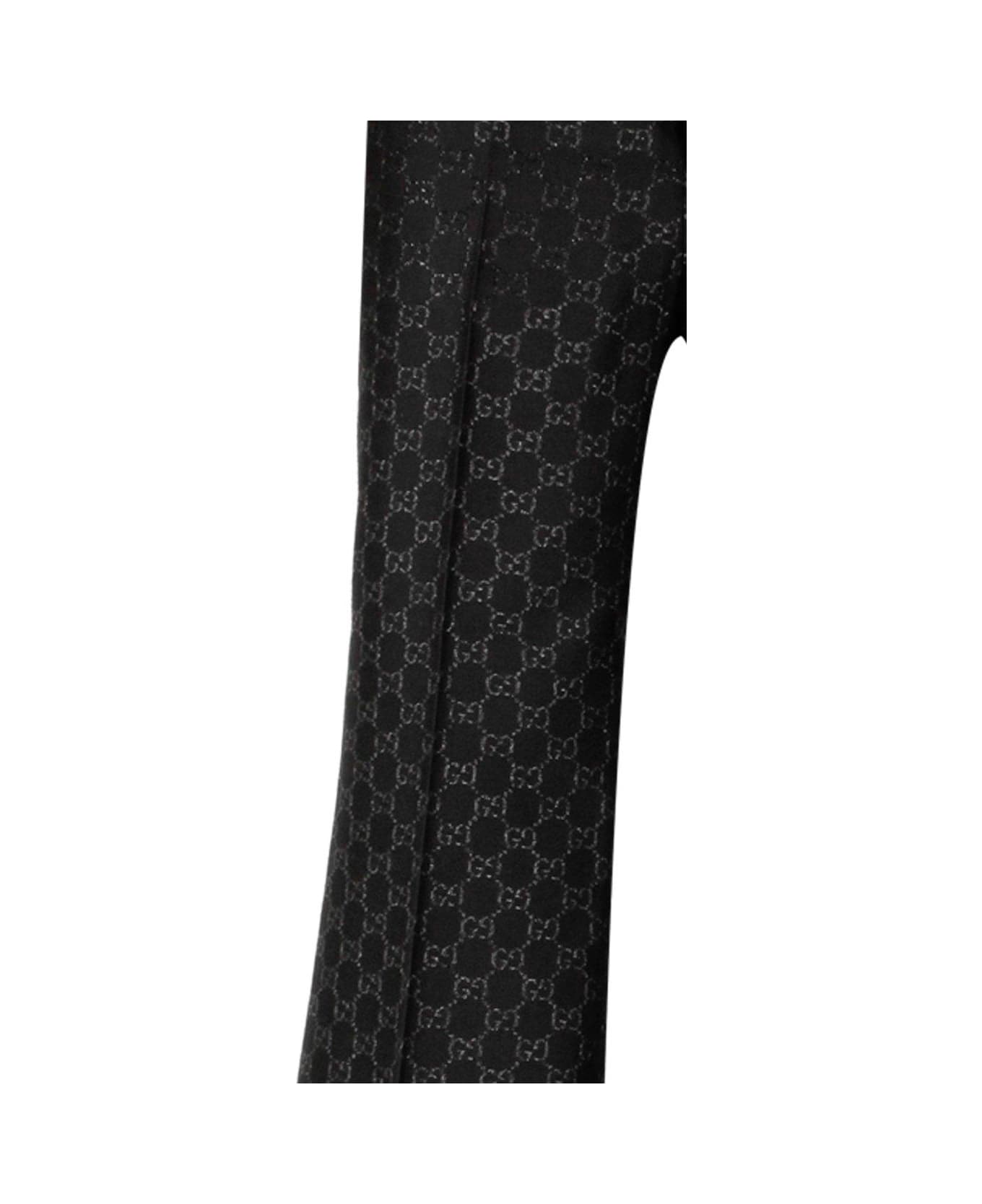 Gucci Gg Slim Fit Trousers - Black ボトムス