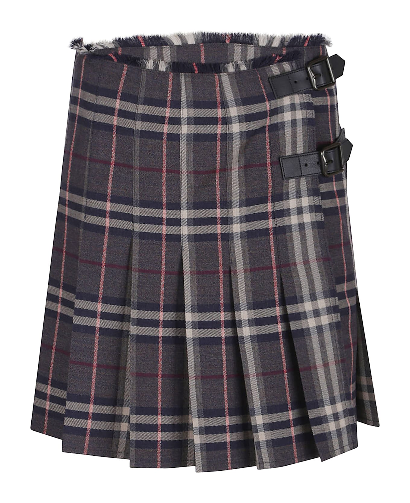 Burberry Au25-ww-giu Skirt - Fig Bk Amethyst Ip C