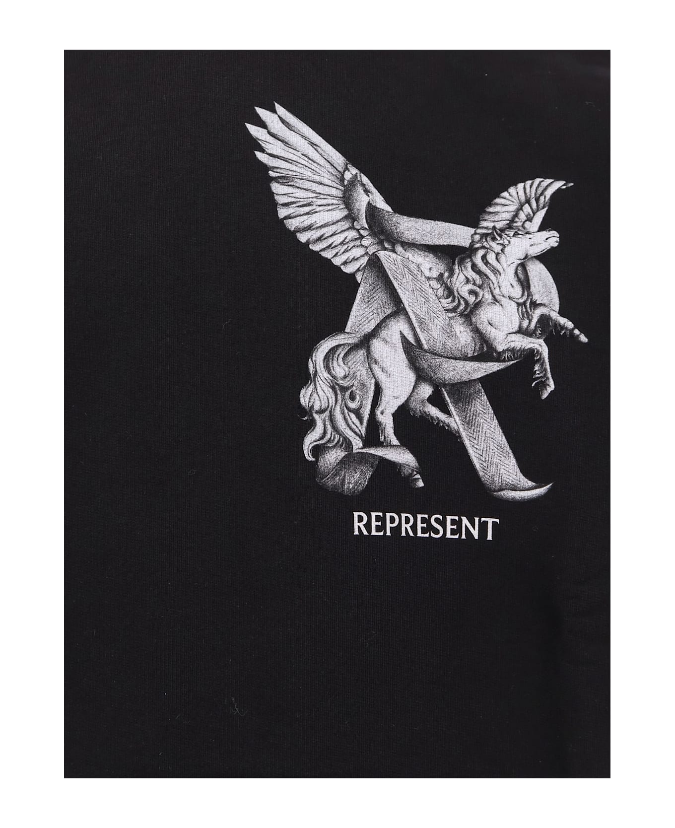 REPRESENT Elegance In Motion Sweatshirt - BLACK