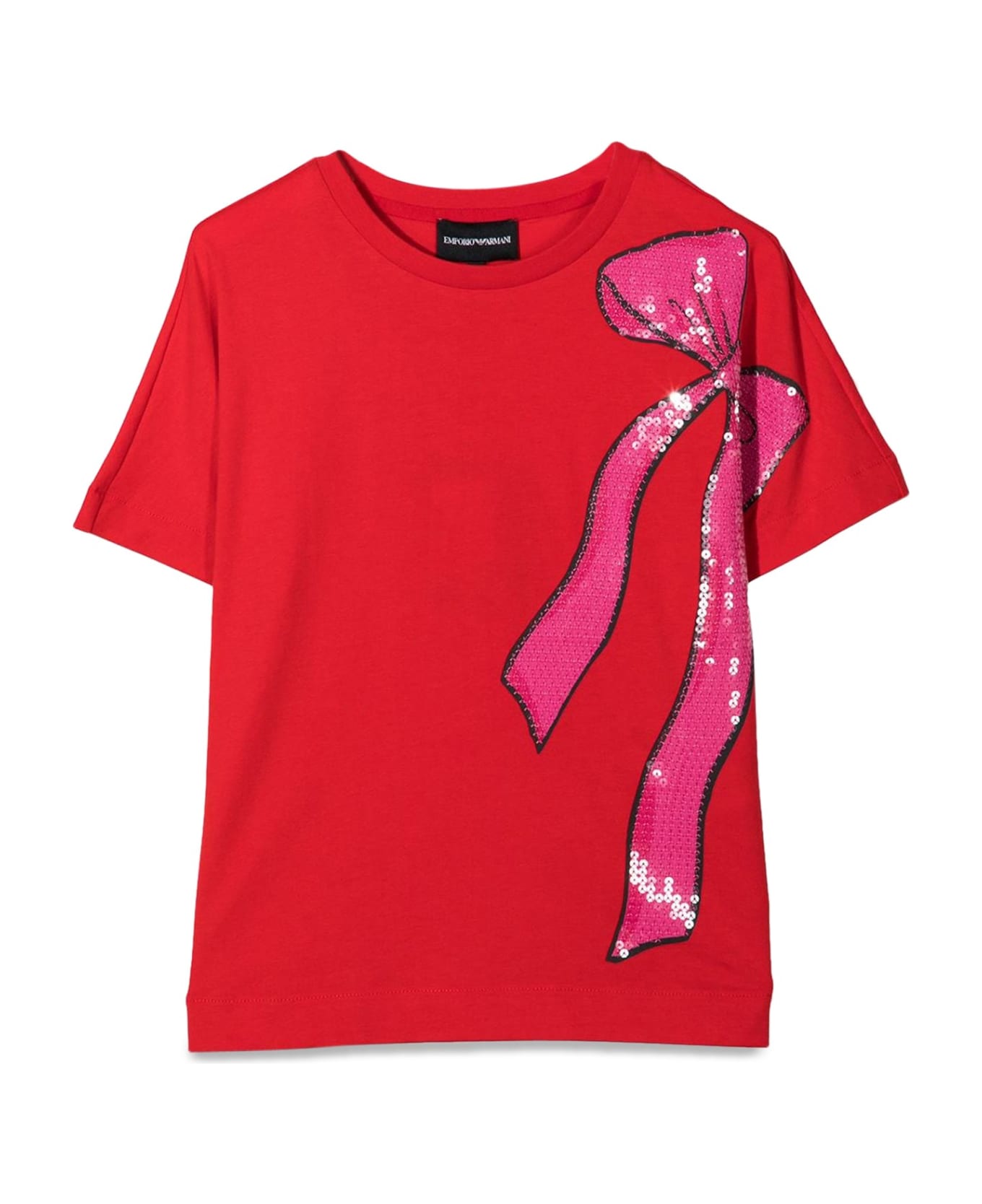 Emporio Armani T-shirt - ROSSO