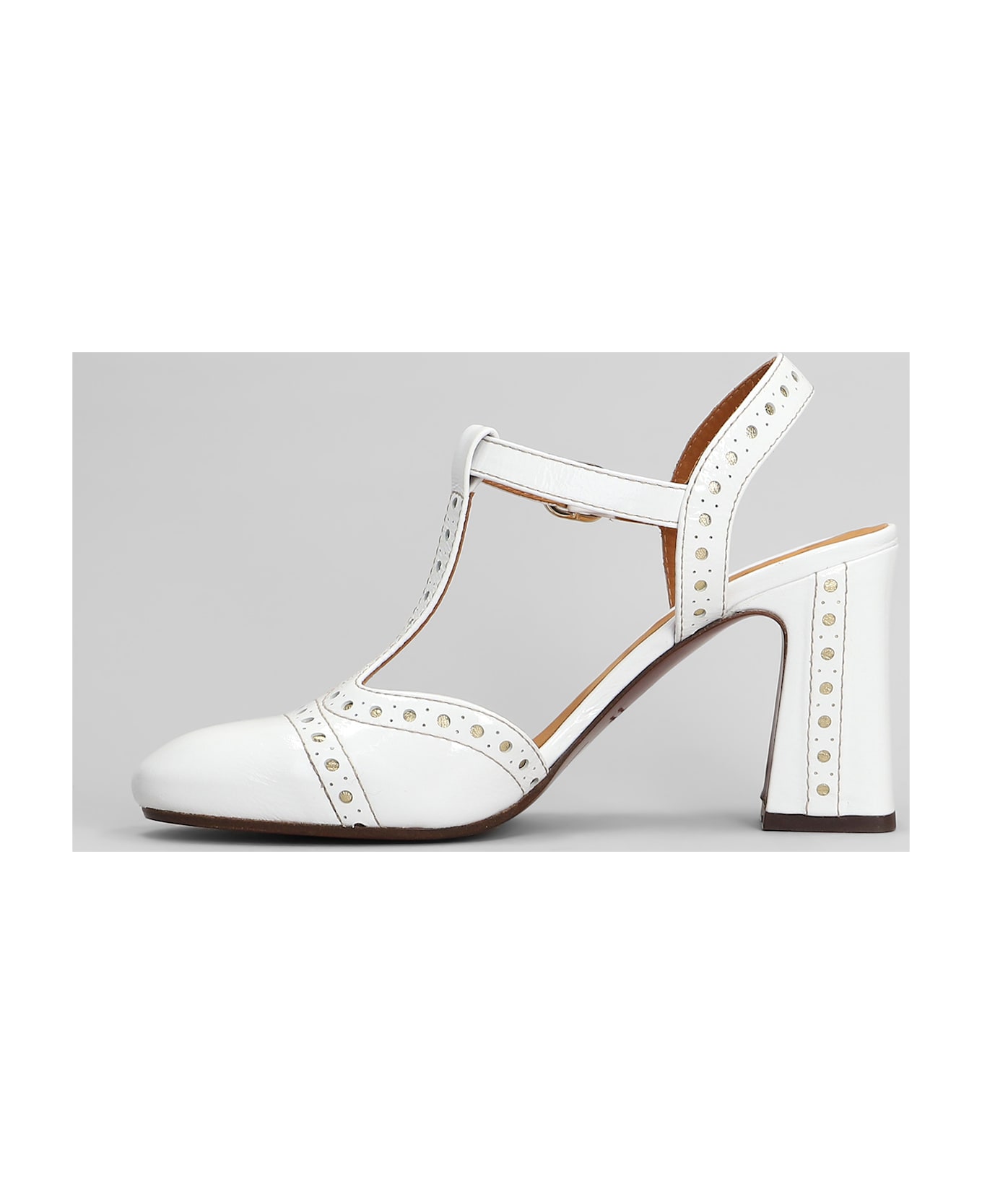 Chie Mihara Mira 46 Pumps In White Leather - white