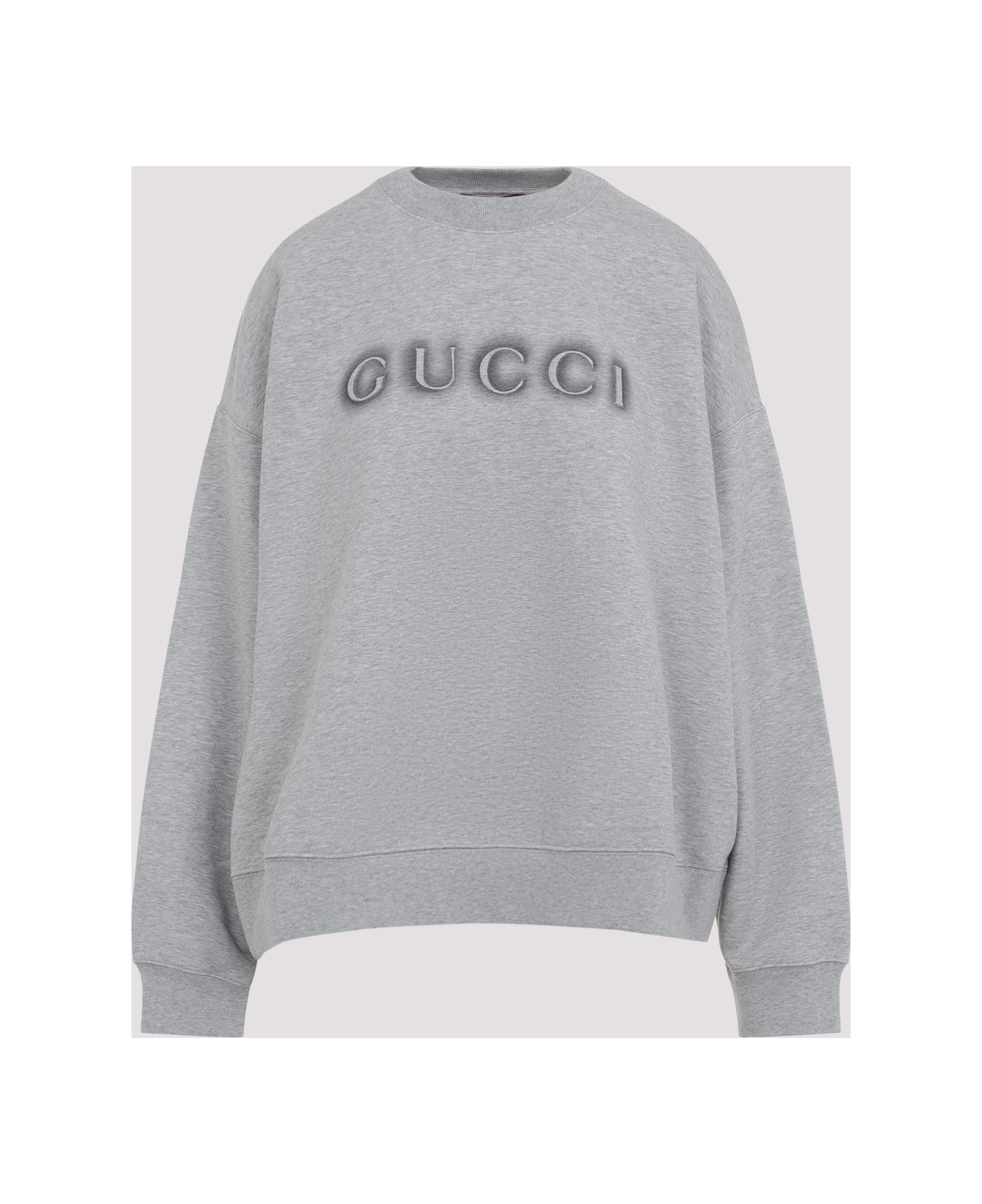 Gucci Cotton Sweatshirt - Grey Melange