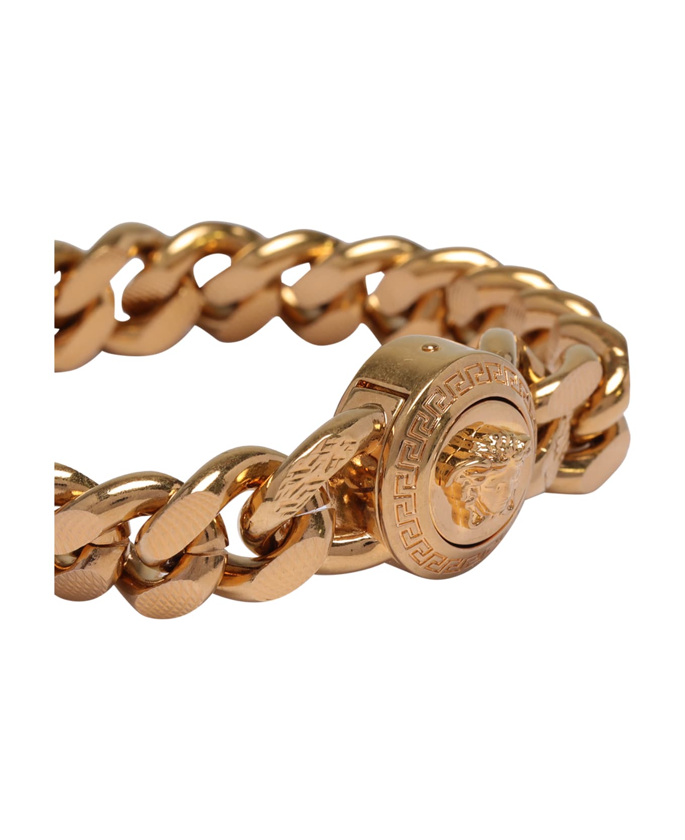 Versace Medusa Logo Chain Bracelet - KOT-Tribute Gold ブレスレット