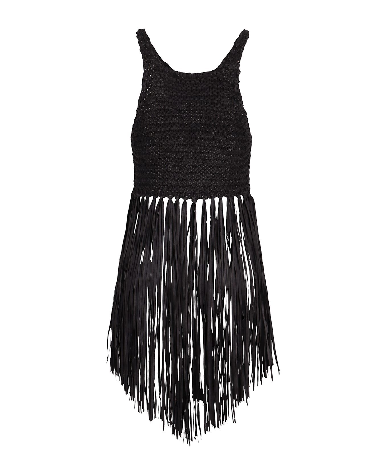 Philosophy di Lorenzo Serafini Knitted Top - black
